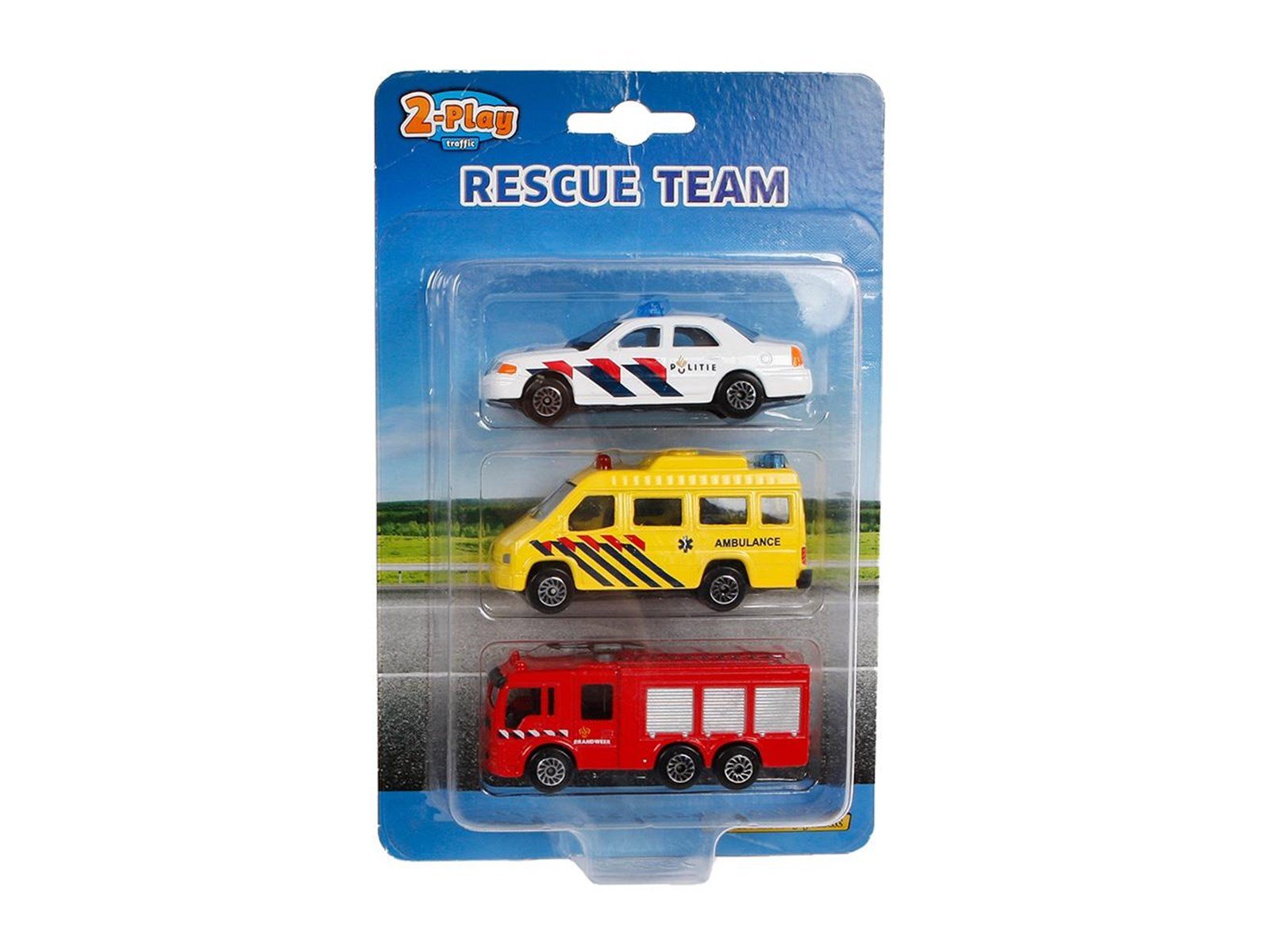 2-Play Traffic 2-Play Die-cast 112 Vehicles NL 3st. (Assorted)