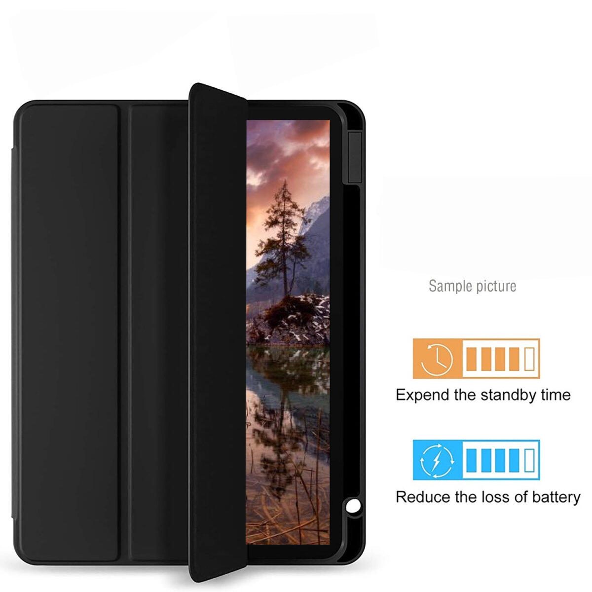 4smarts Folio Case Basic für Samsung Galaxy Tab S9 FE / S9 schwarz