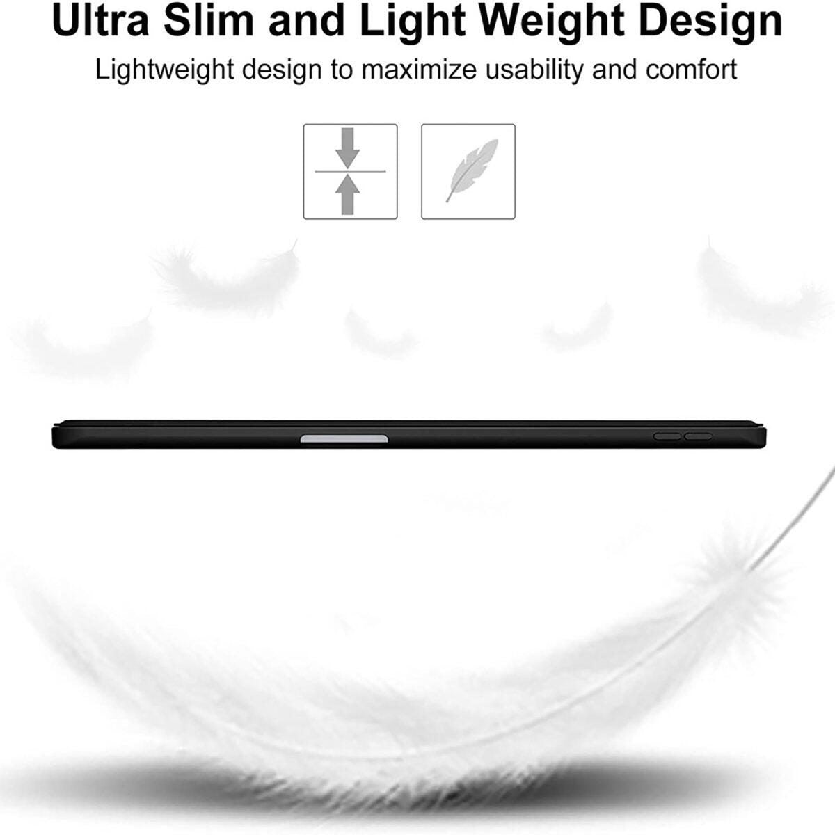 4smarts Folio Case Basic für Samsung Galaxy Tab S9 FE / S9 schwarz