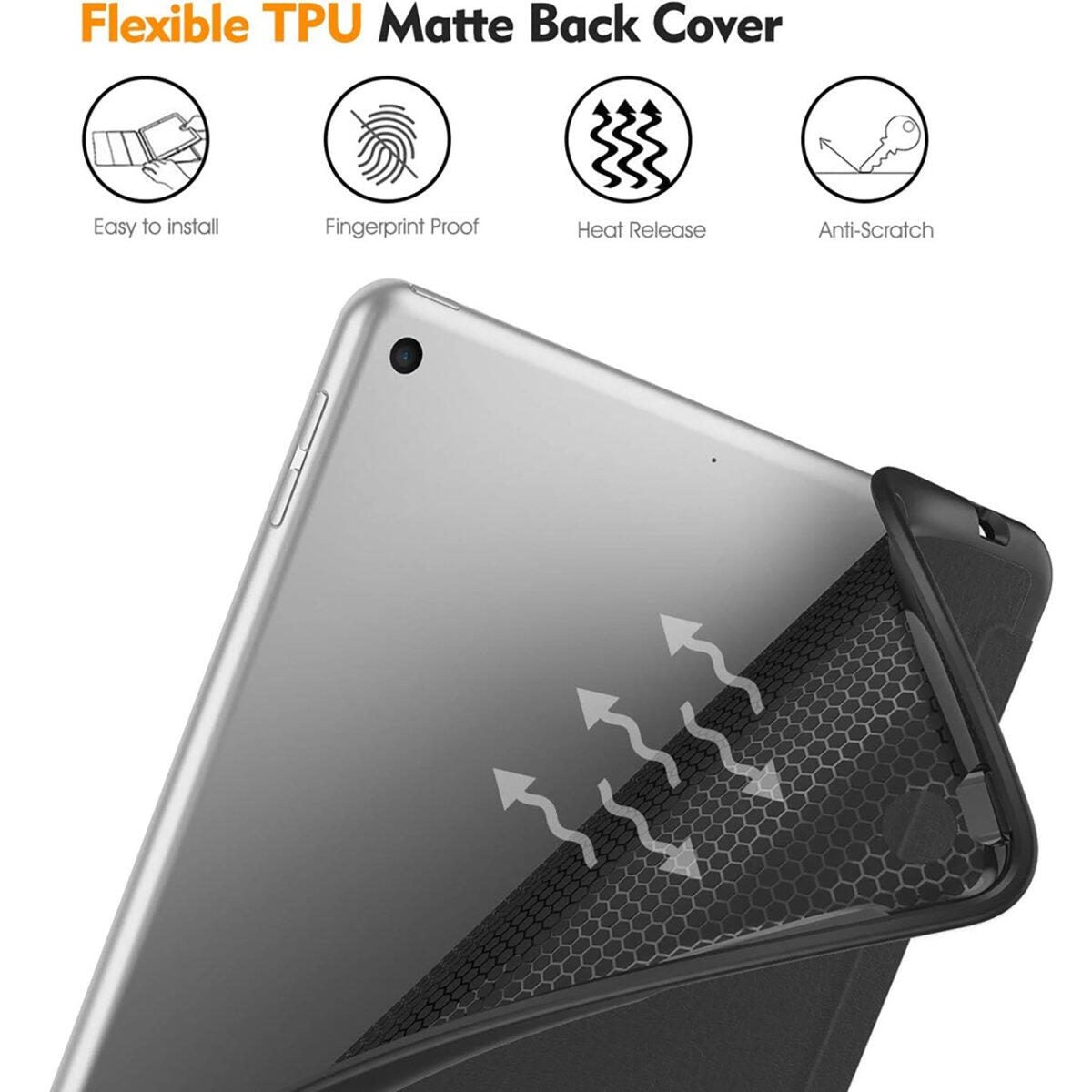4smarts Folio Case Basic für Samsung Galaxy Tab S9 FE / S9 schwarz