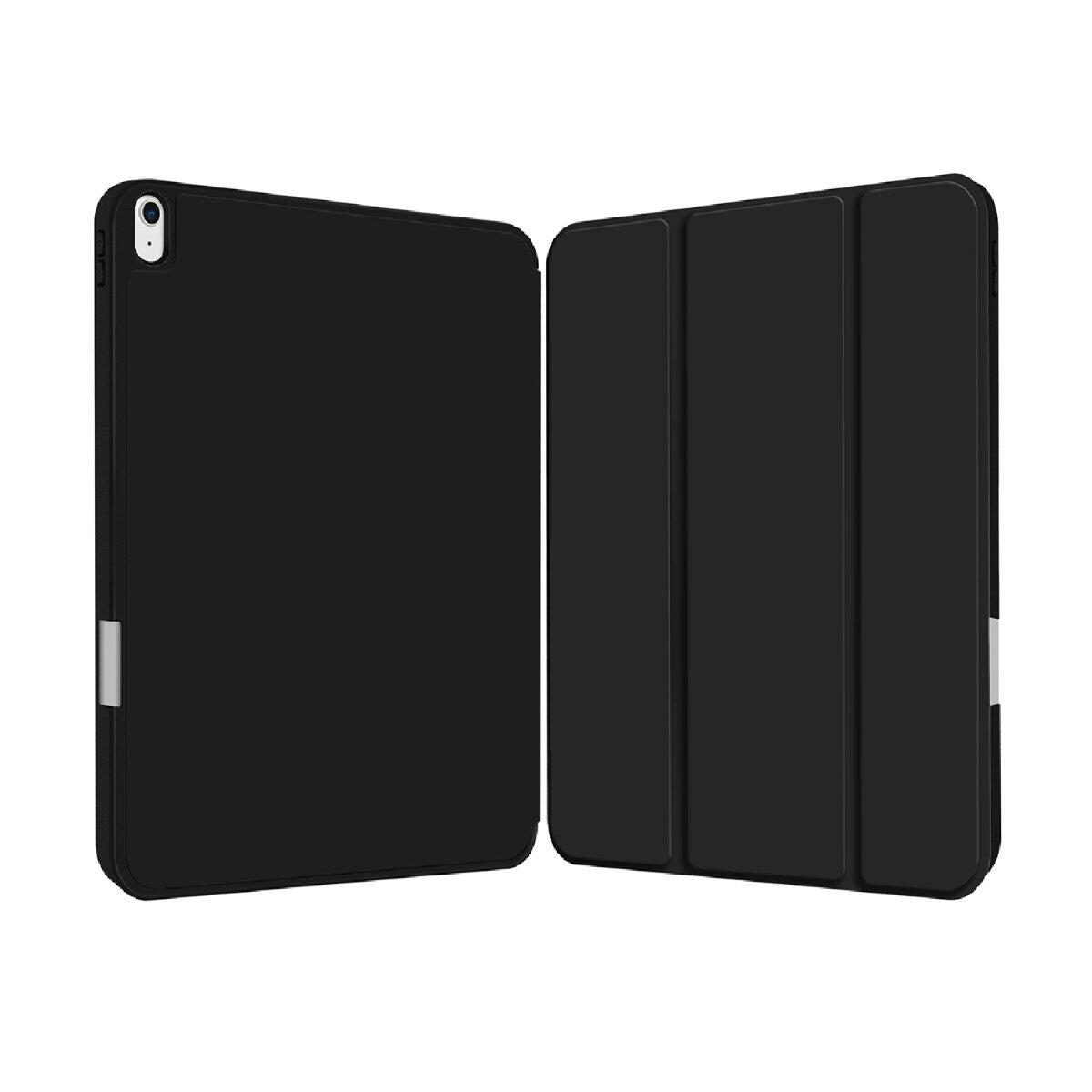 4smarts Folio Case Basic für Apple iPad Air 13' (M2, 2024) schwarz