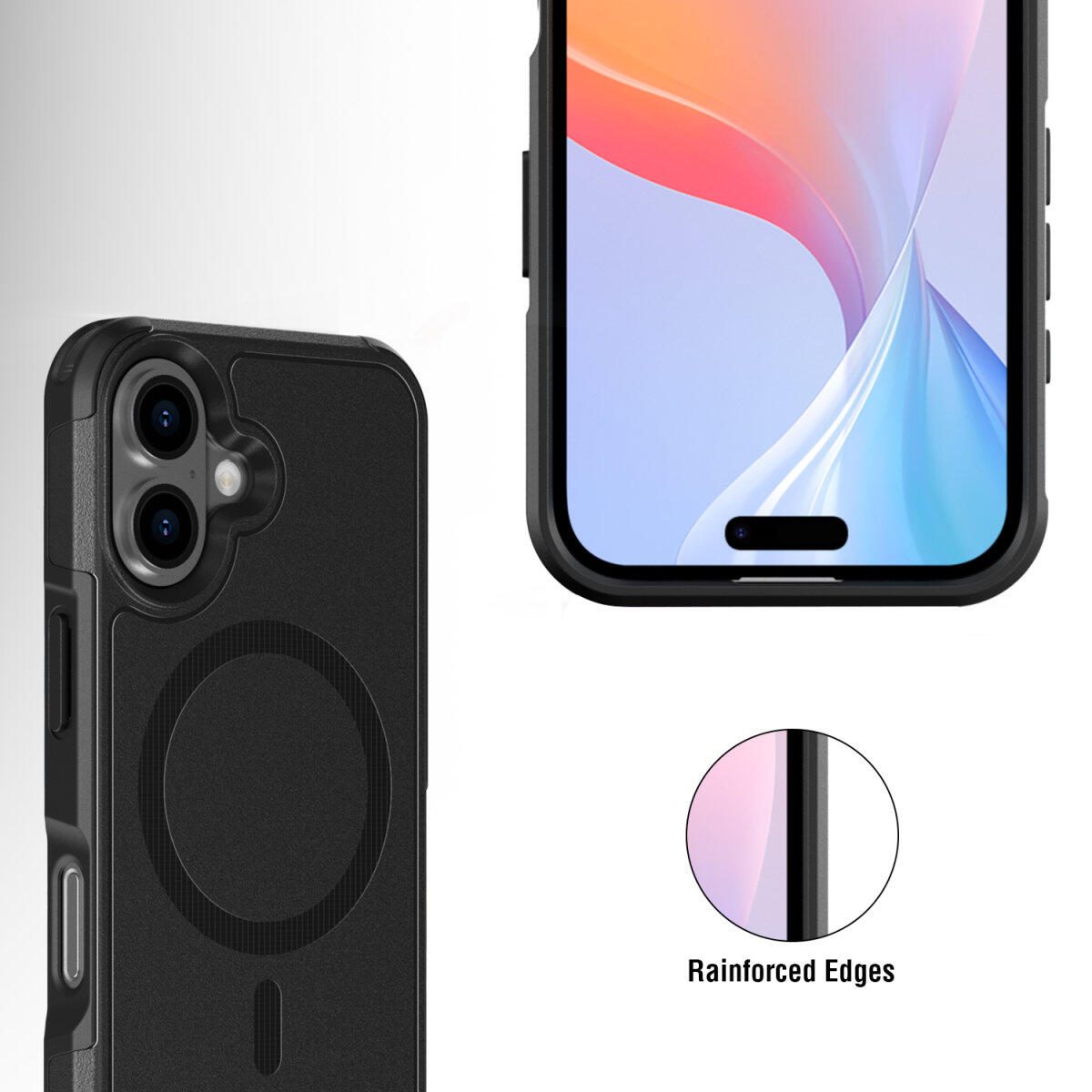 4smarts Defend Case für Apple iPhone 16 MagSafe-kompatibel