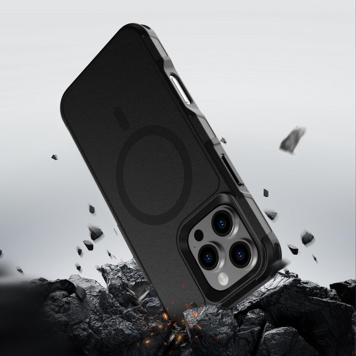 4smarts Defend Case für Apple iPhone 16 Pro Max MagSafe-kompatibel