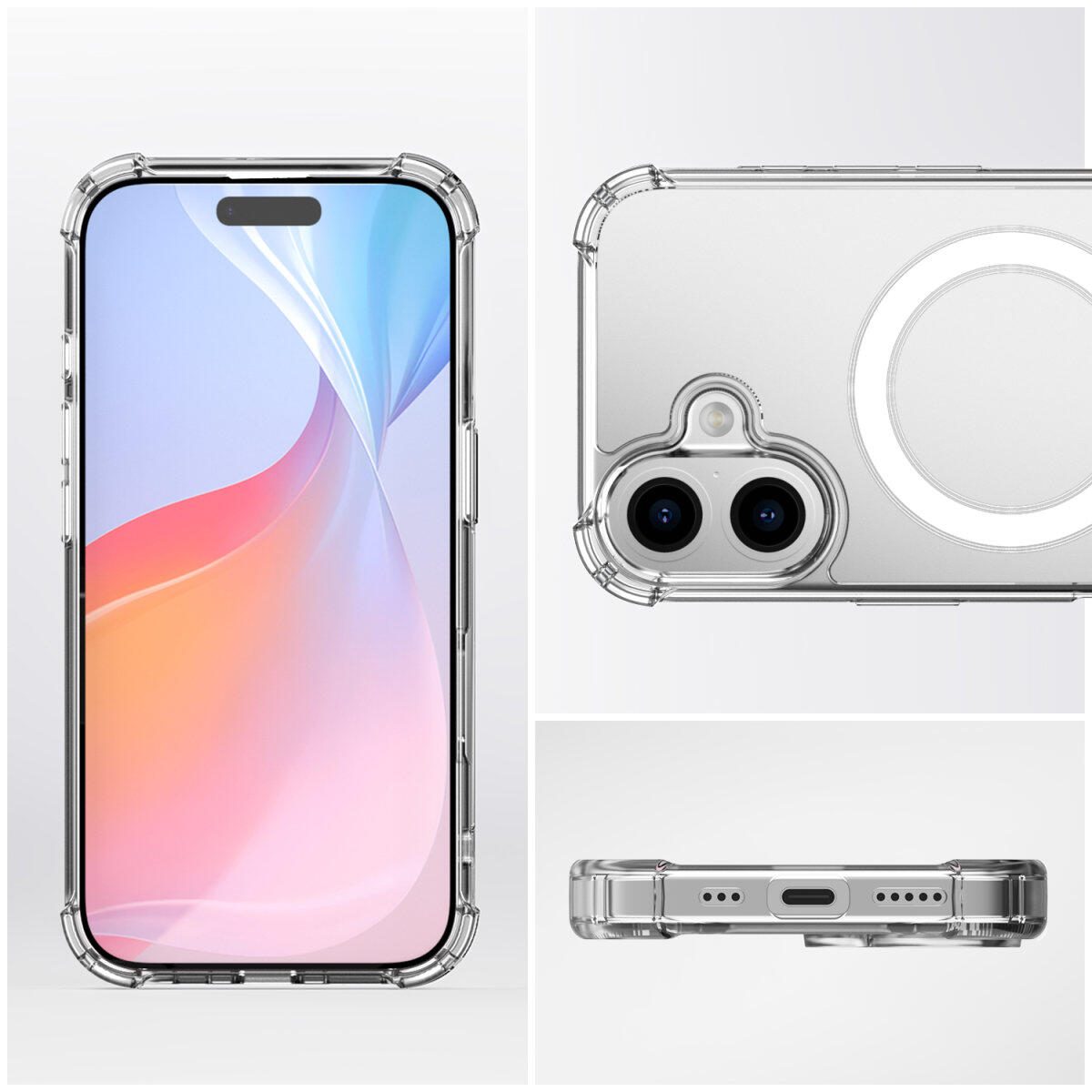 4smarts Hybrid Case Ibiza für Apple iPhone 16 MagSafe-kompatibel