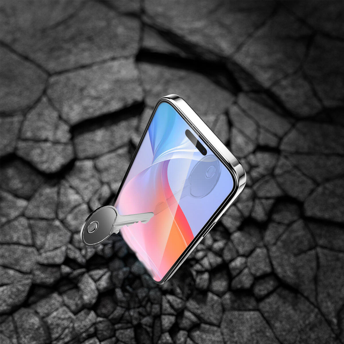 4smarts Second Glass mit Montagerahmen für Apple iPhone 16