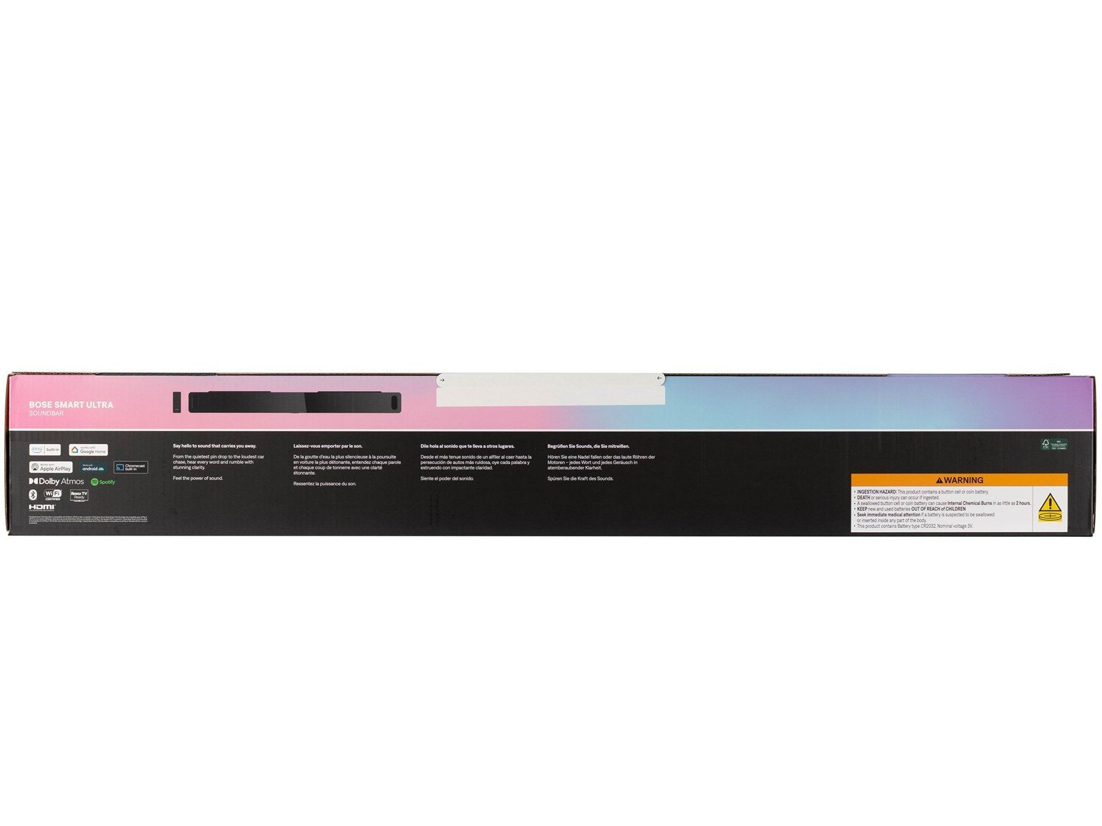 Bose Smart Ultra - sound bar - for TV - wireless