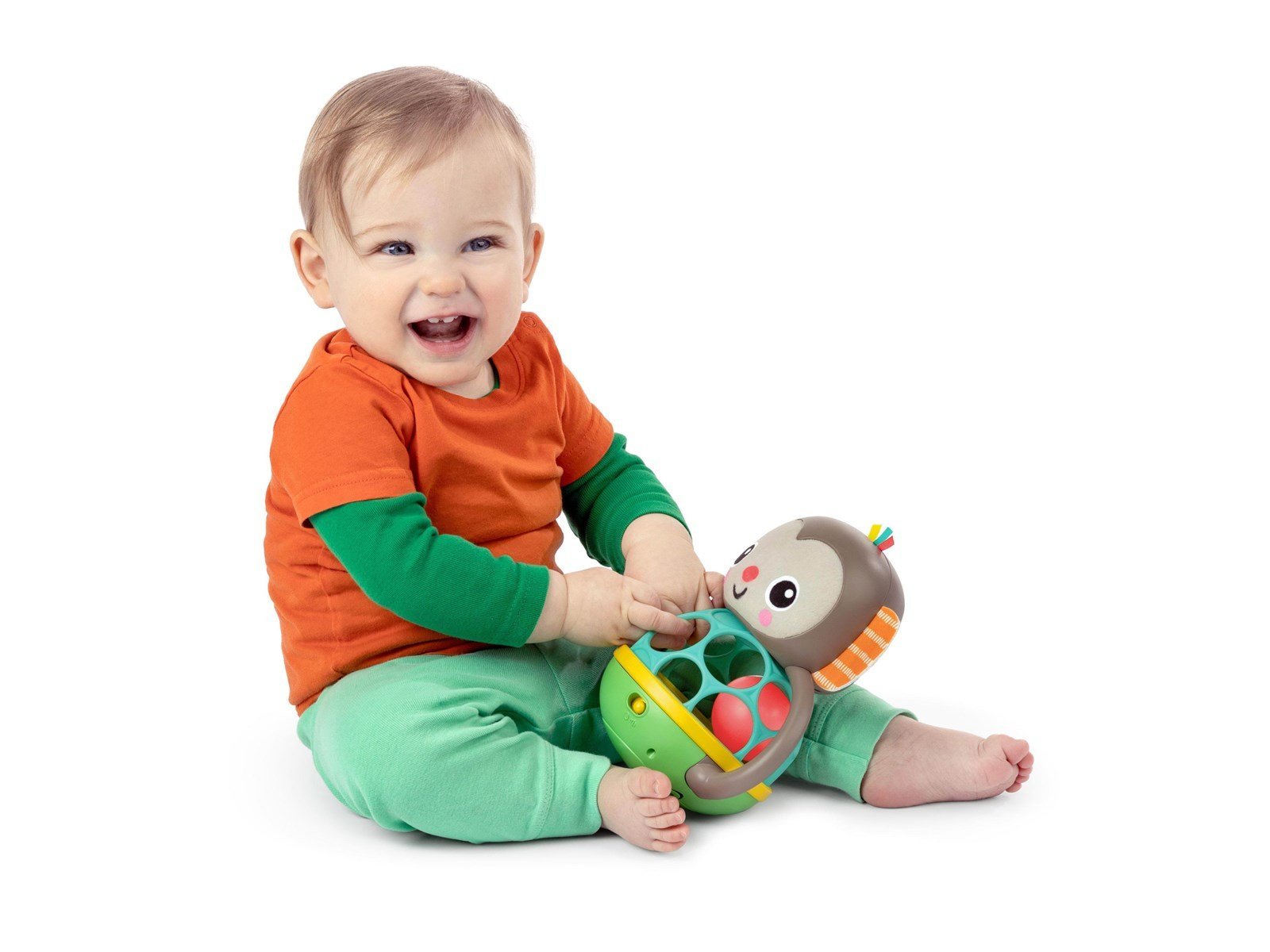 Bright Starts Grab n’ Shake Monkey Oball
