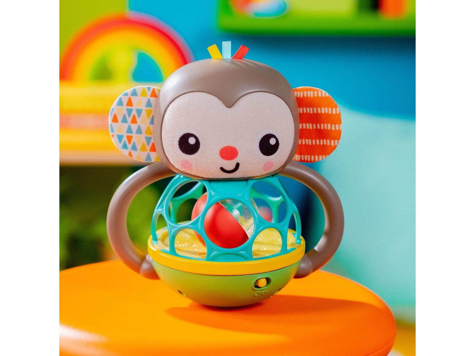 Bright Starts Grab n’ Shake Monkey Oball