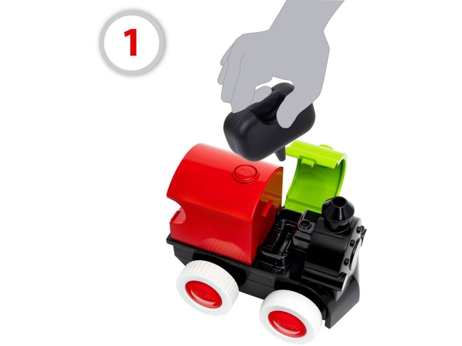 Brio BRIO Push & Go Zug mit Dampf
