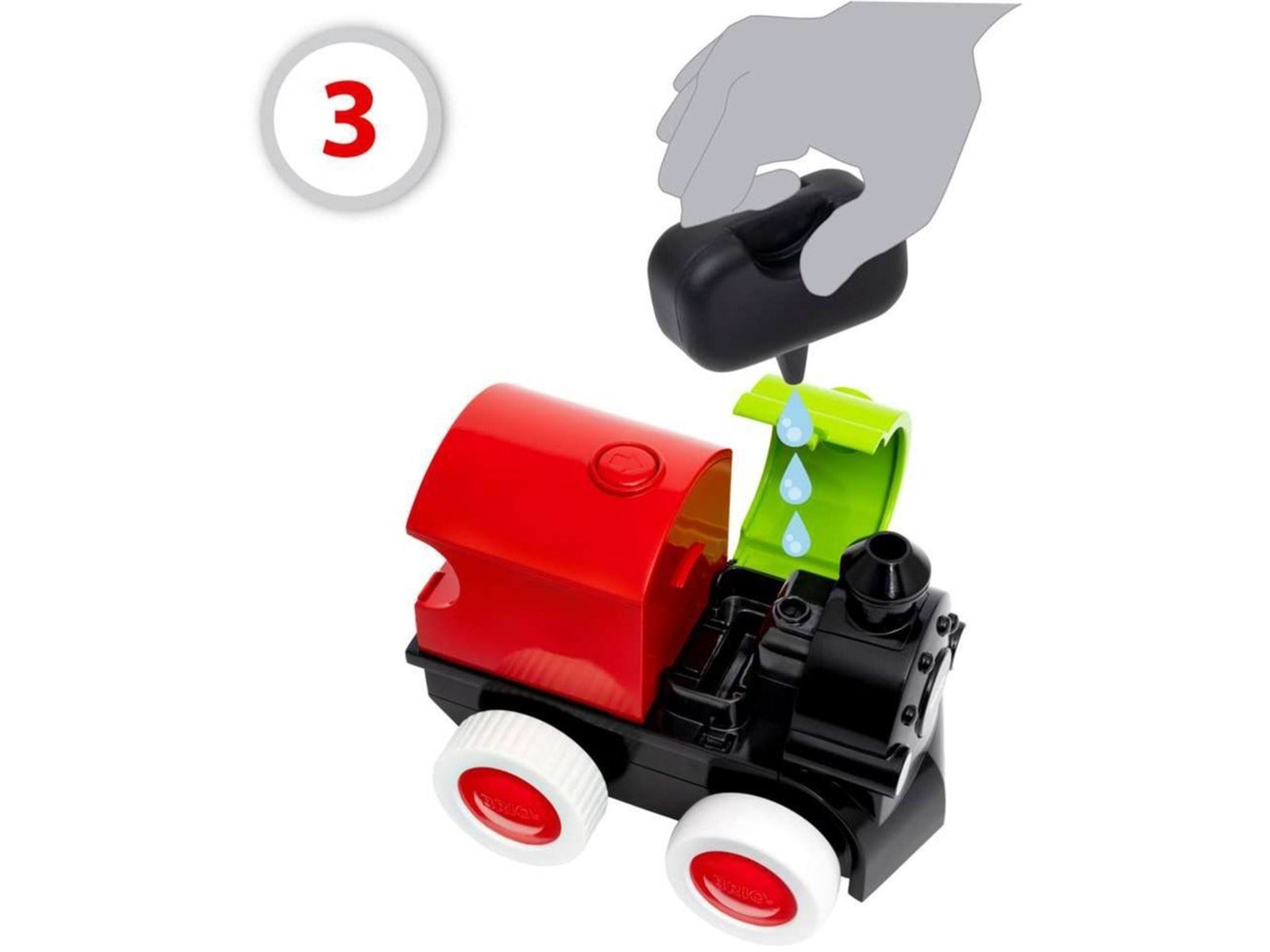 Brio BRIO Push & Go Zug mit Dampf