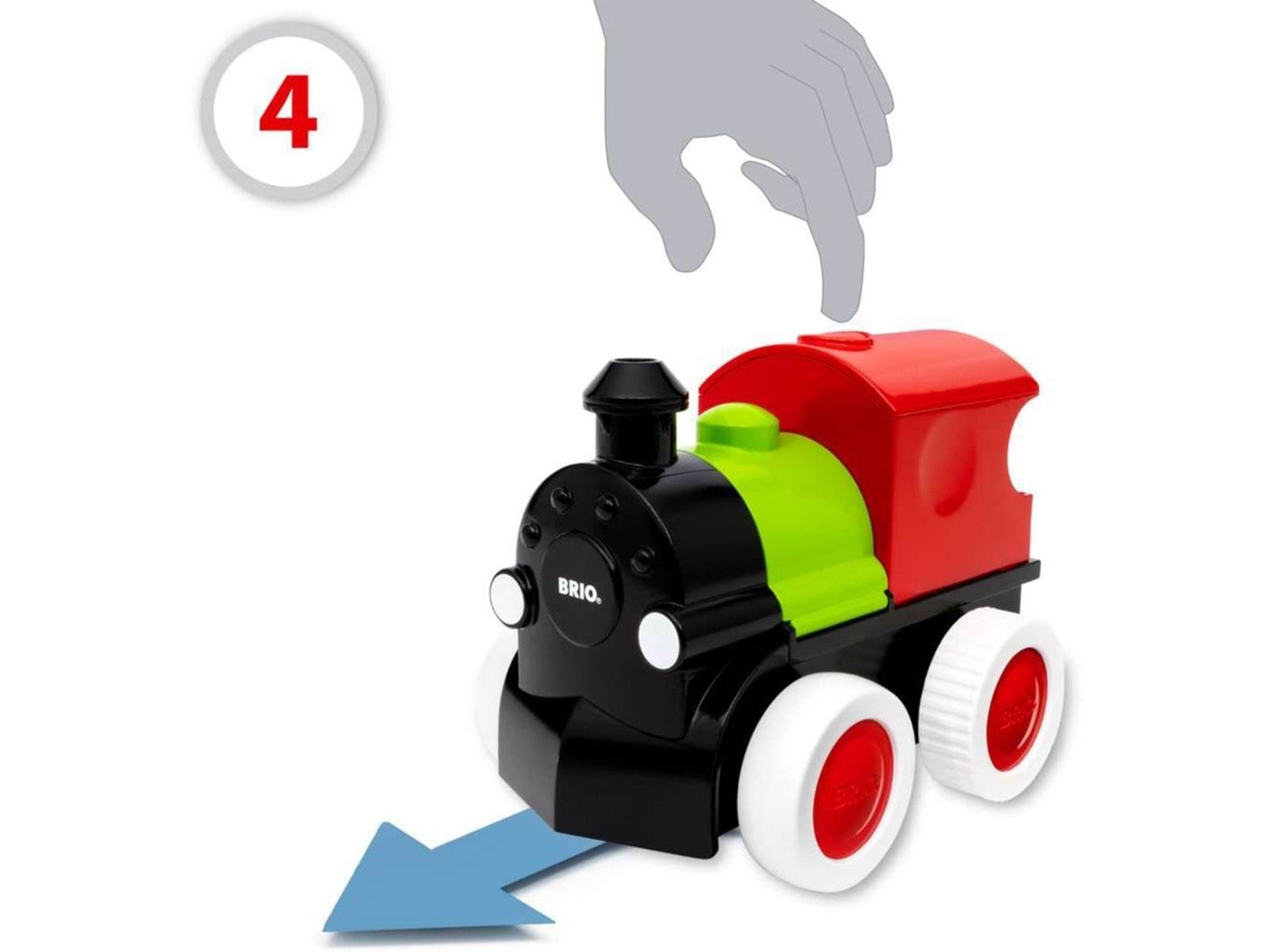 Brio BRIO Push & Go Zug mit Dampf