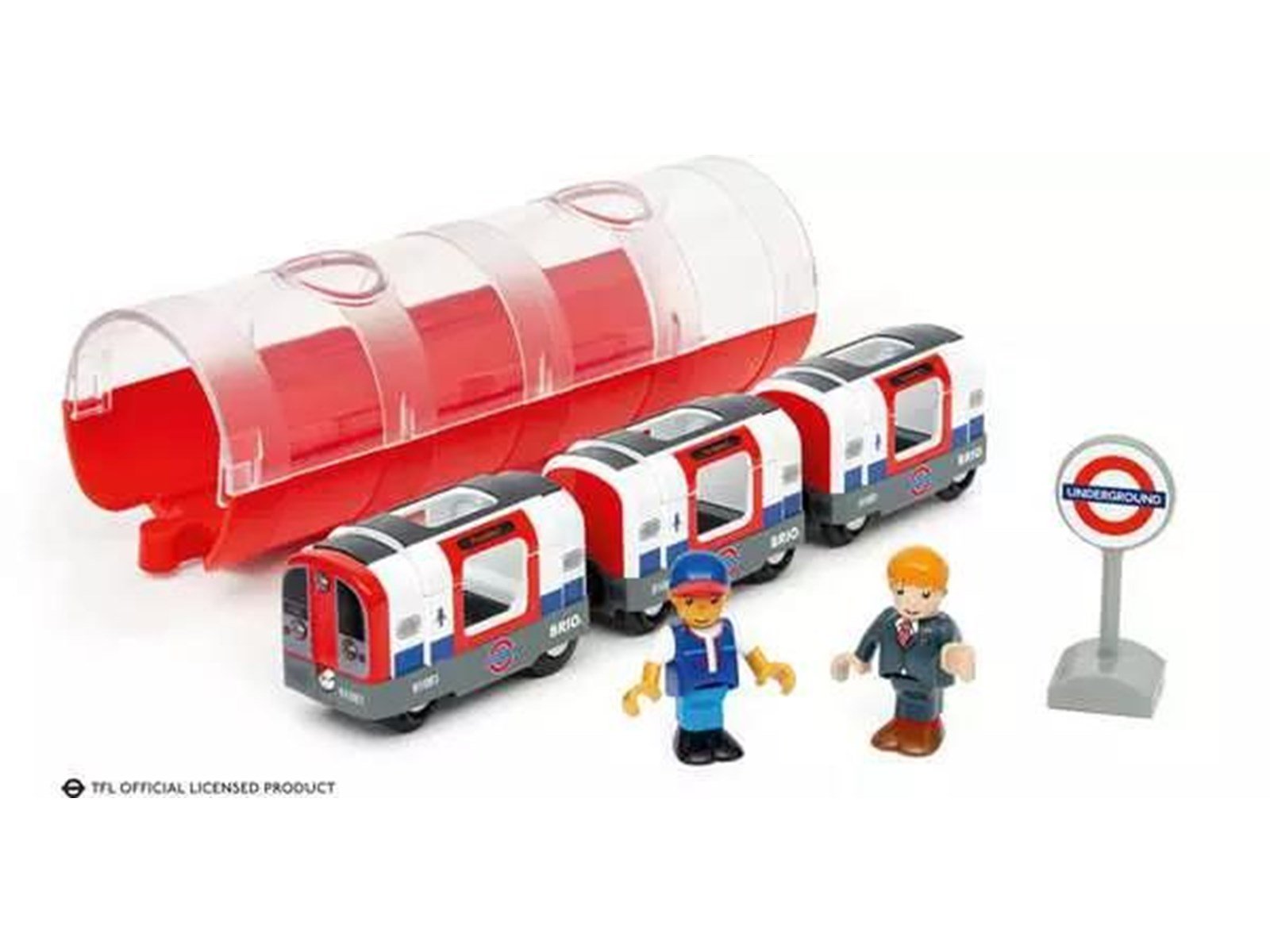 Brio Londoner U-Bahn mit Licht und Sound