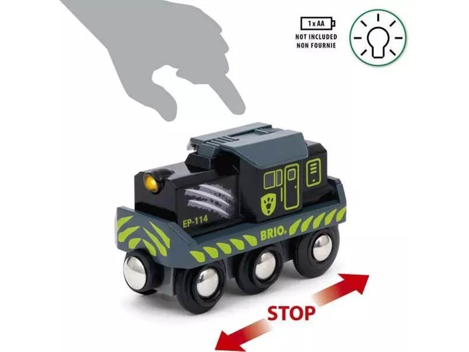 Brio Dinosaurier Batteriezug