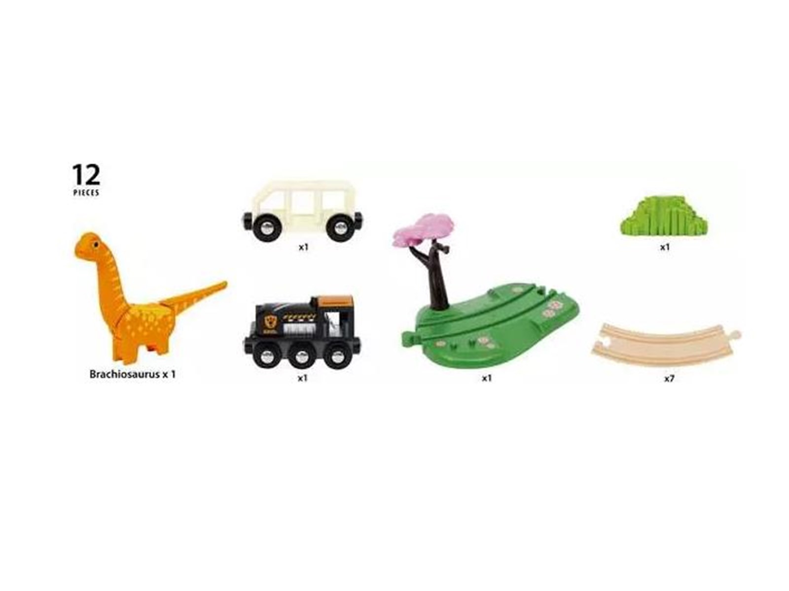 Brio Dinosaurier Bahn Set