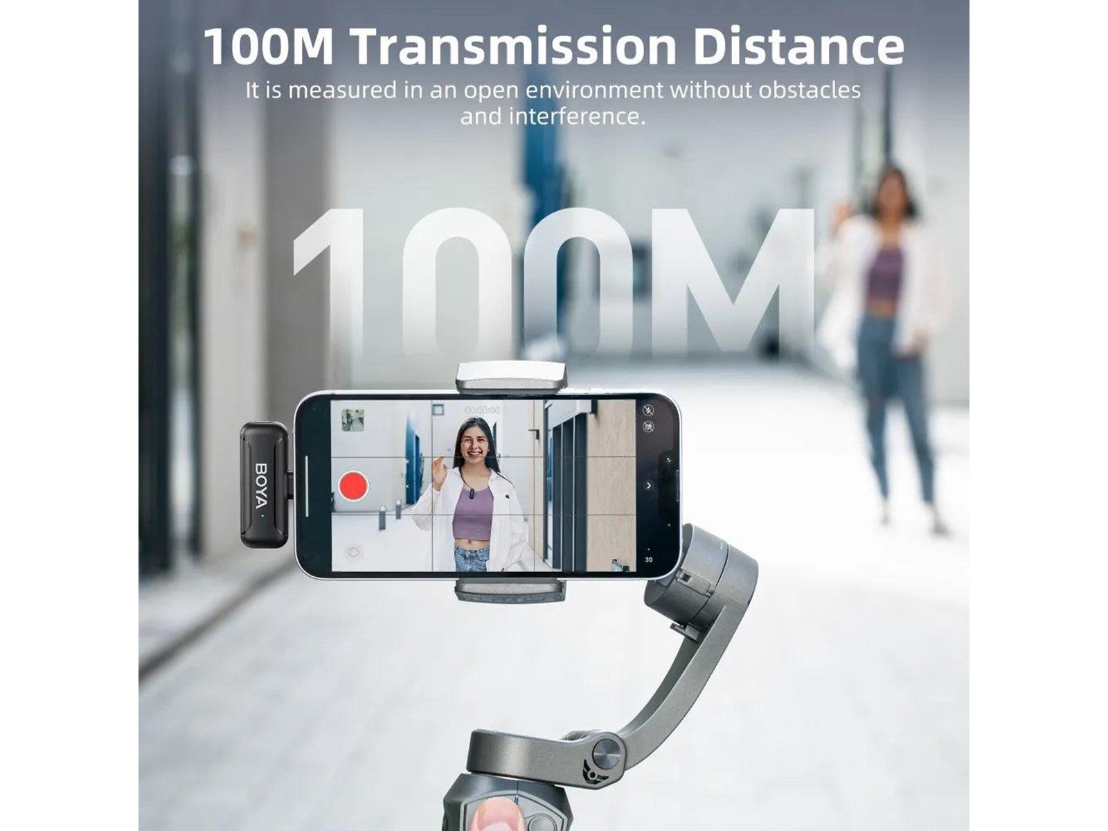 BOYA Wireless 2.4GHz Microphone x2 BY-WM3T-D2 Lightning