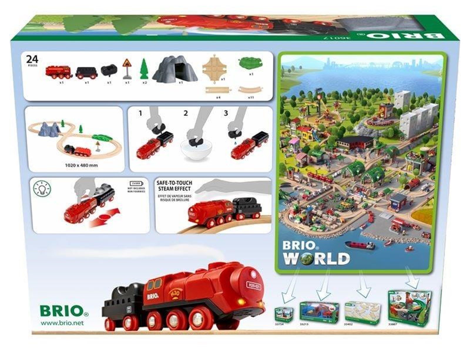 Brio Steaming Train Set