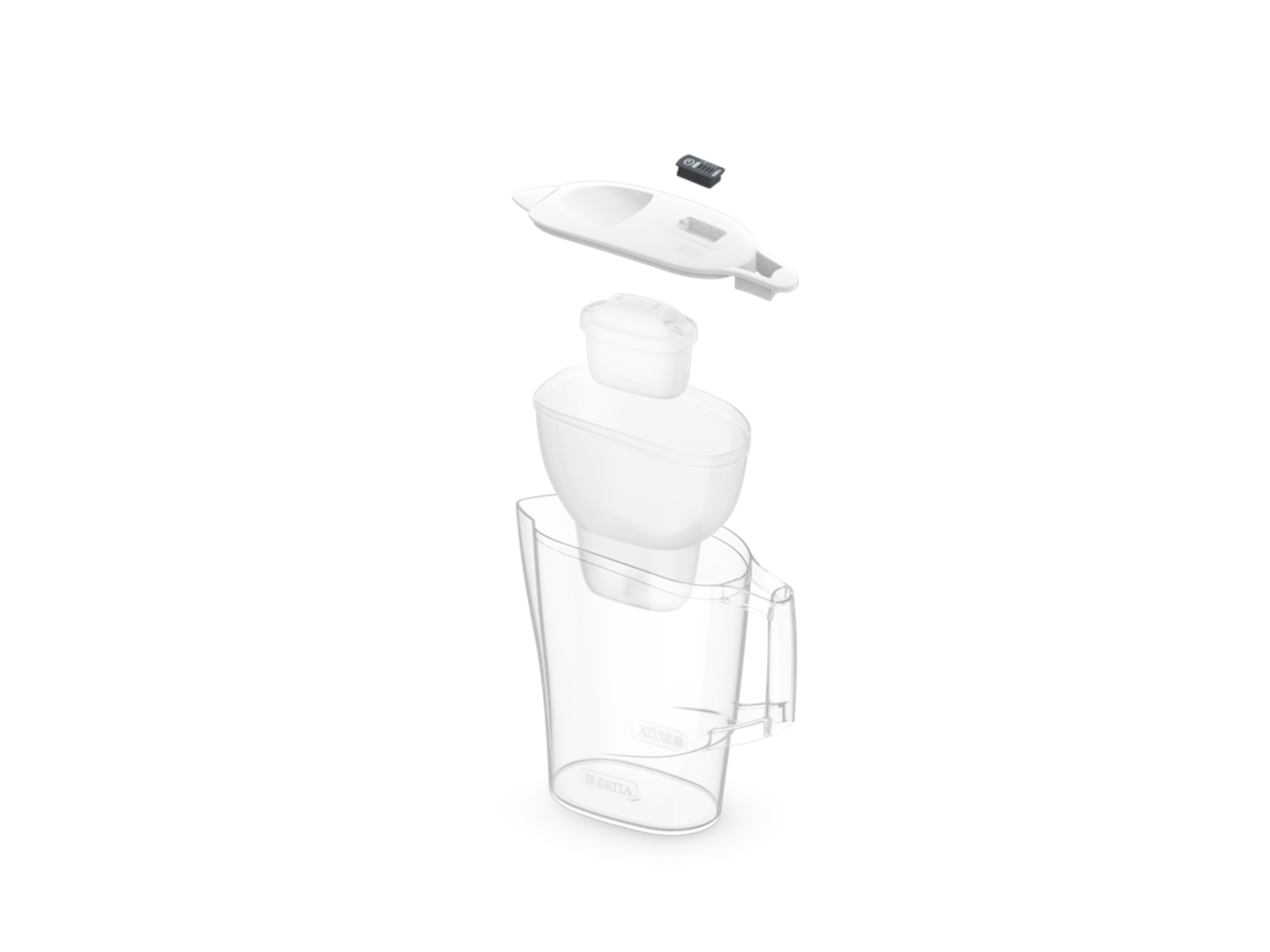 Brita Aluna Filter Jug 2.4L ME4W MXPro - White