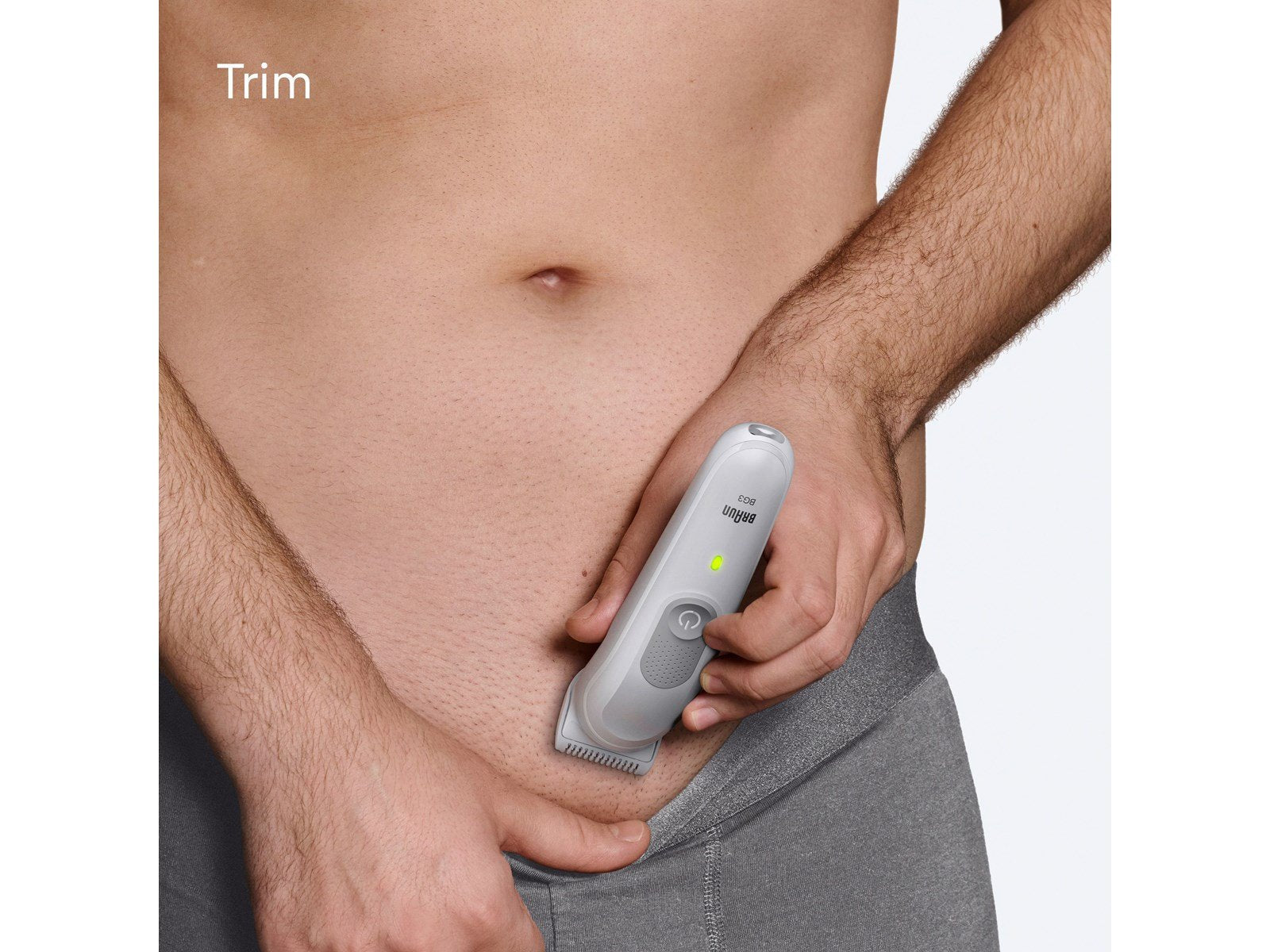 Braun Body trimmer Styler BG 3530 - Gentle Grey
