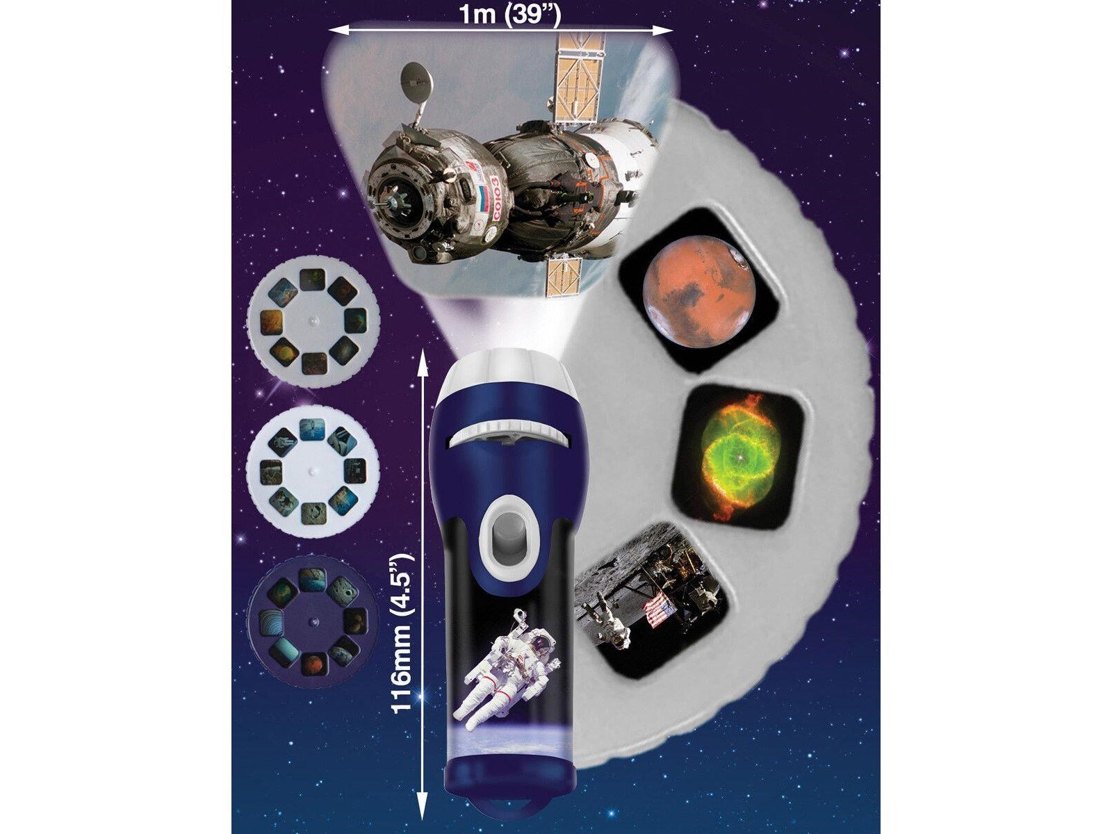 Brainstorm Space Torch & Projector