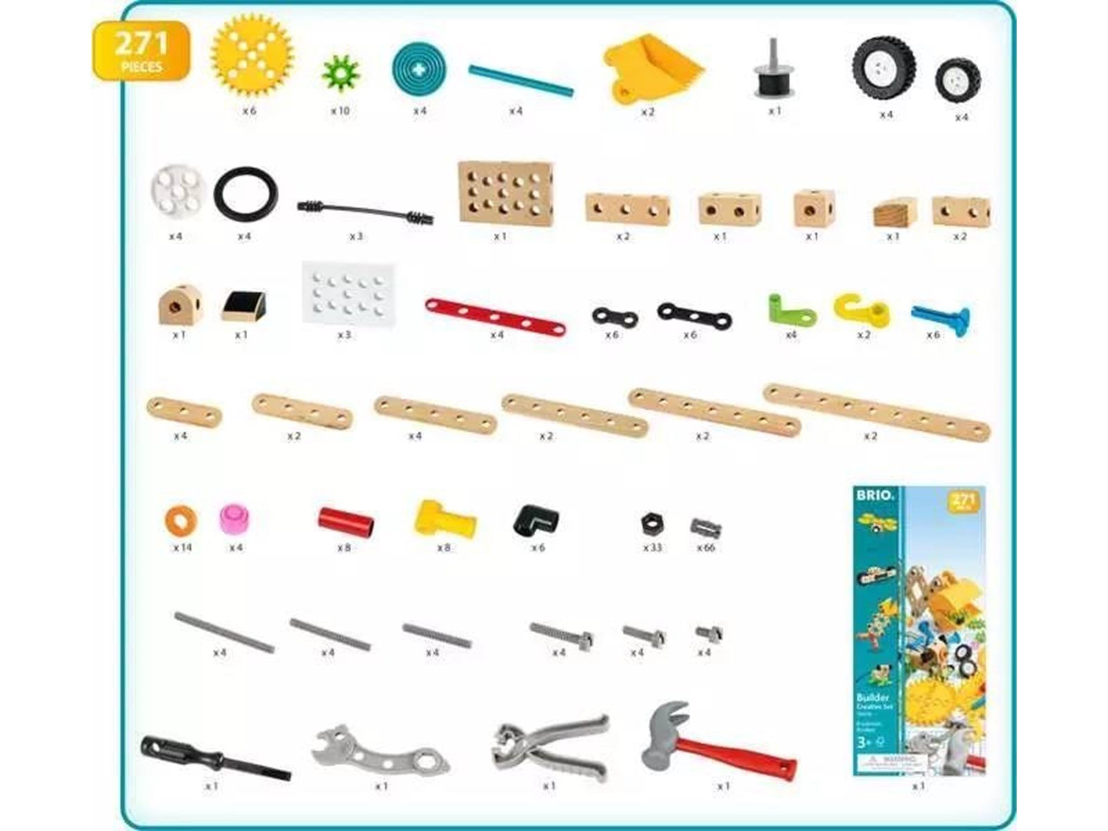 Brio 34606 Builder Creative Set