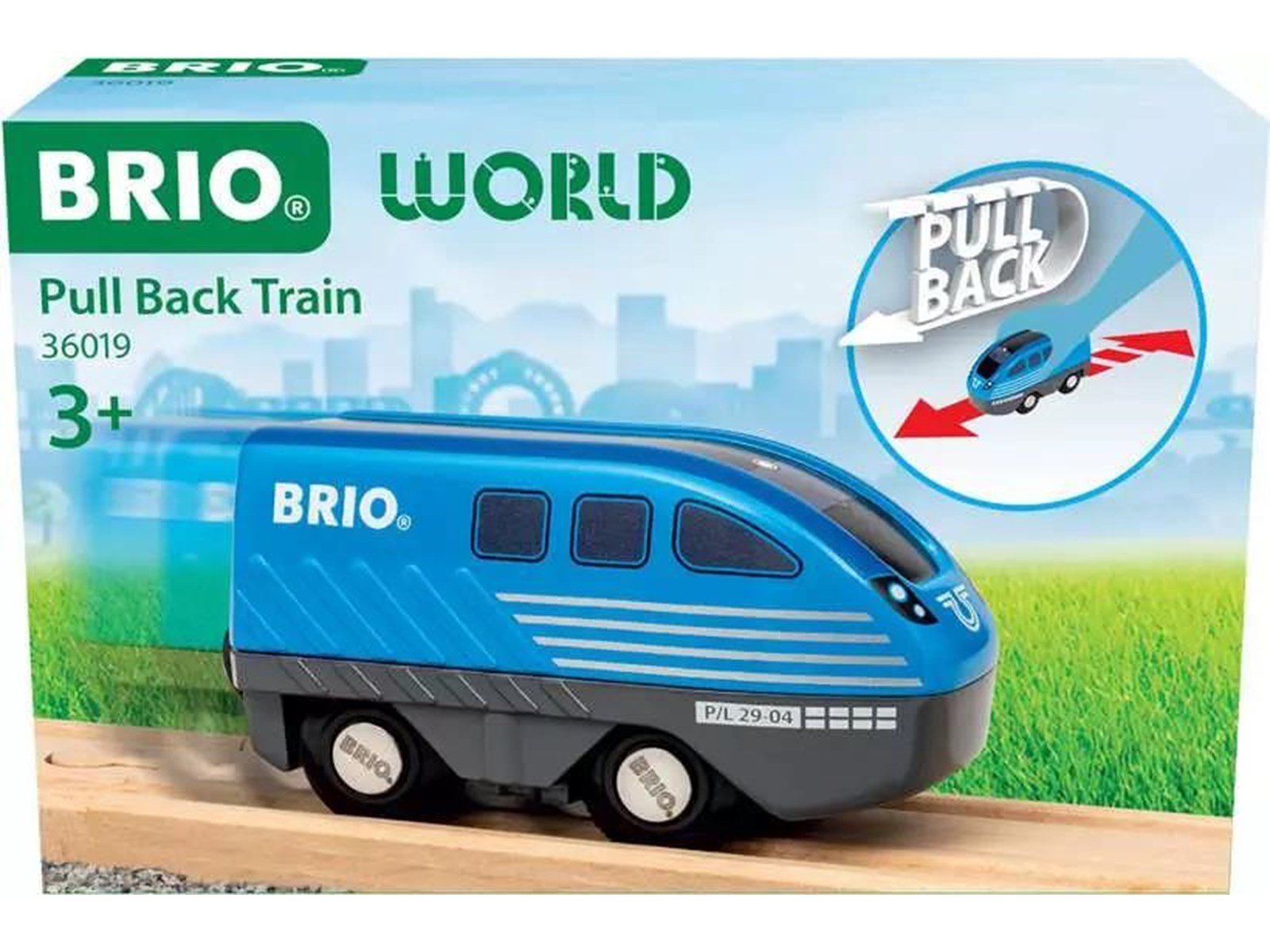 Brio 36019 Pull Back Train
