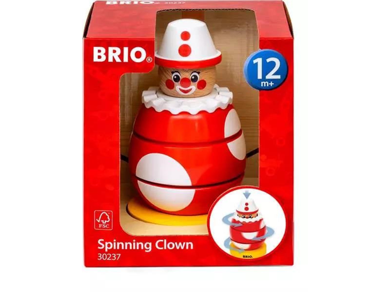 Brio 30237 Spinning Clown
