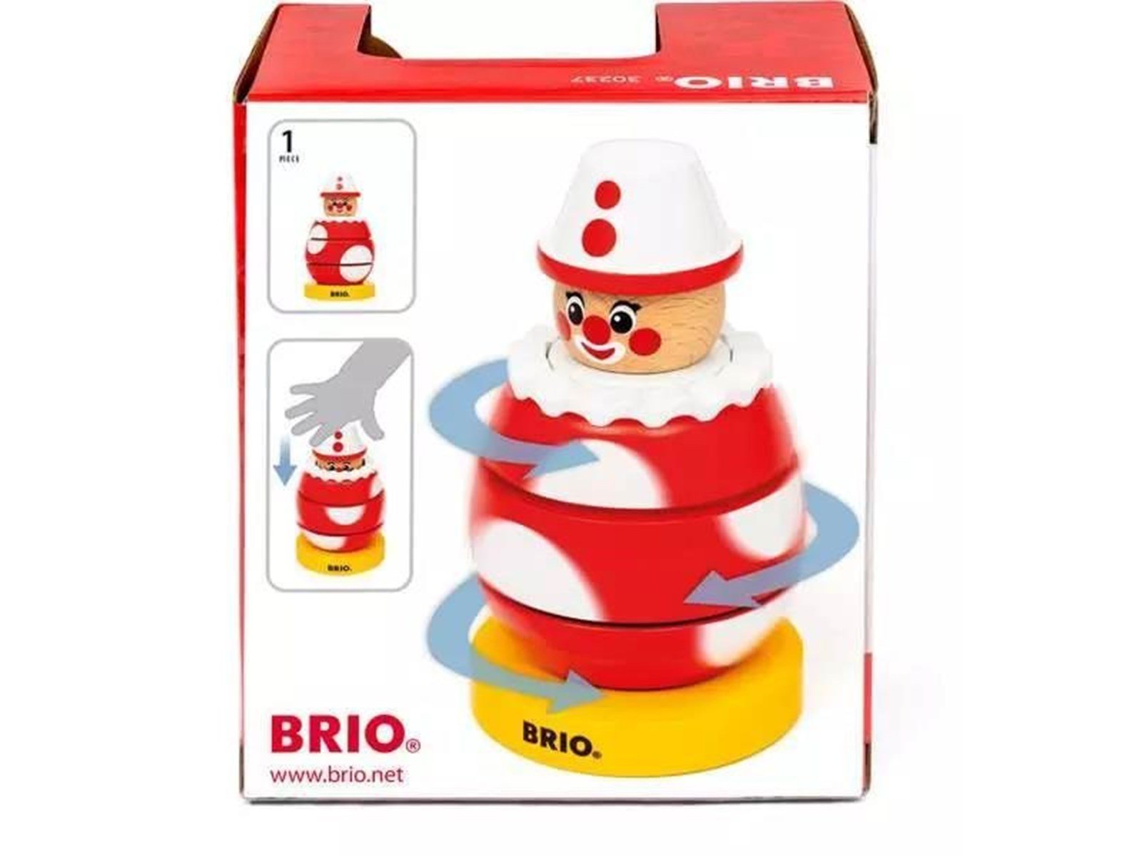 Brio 30237 Spinning Clown