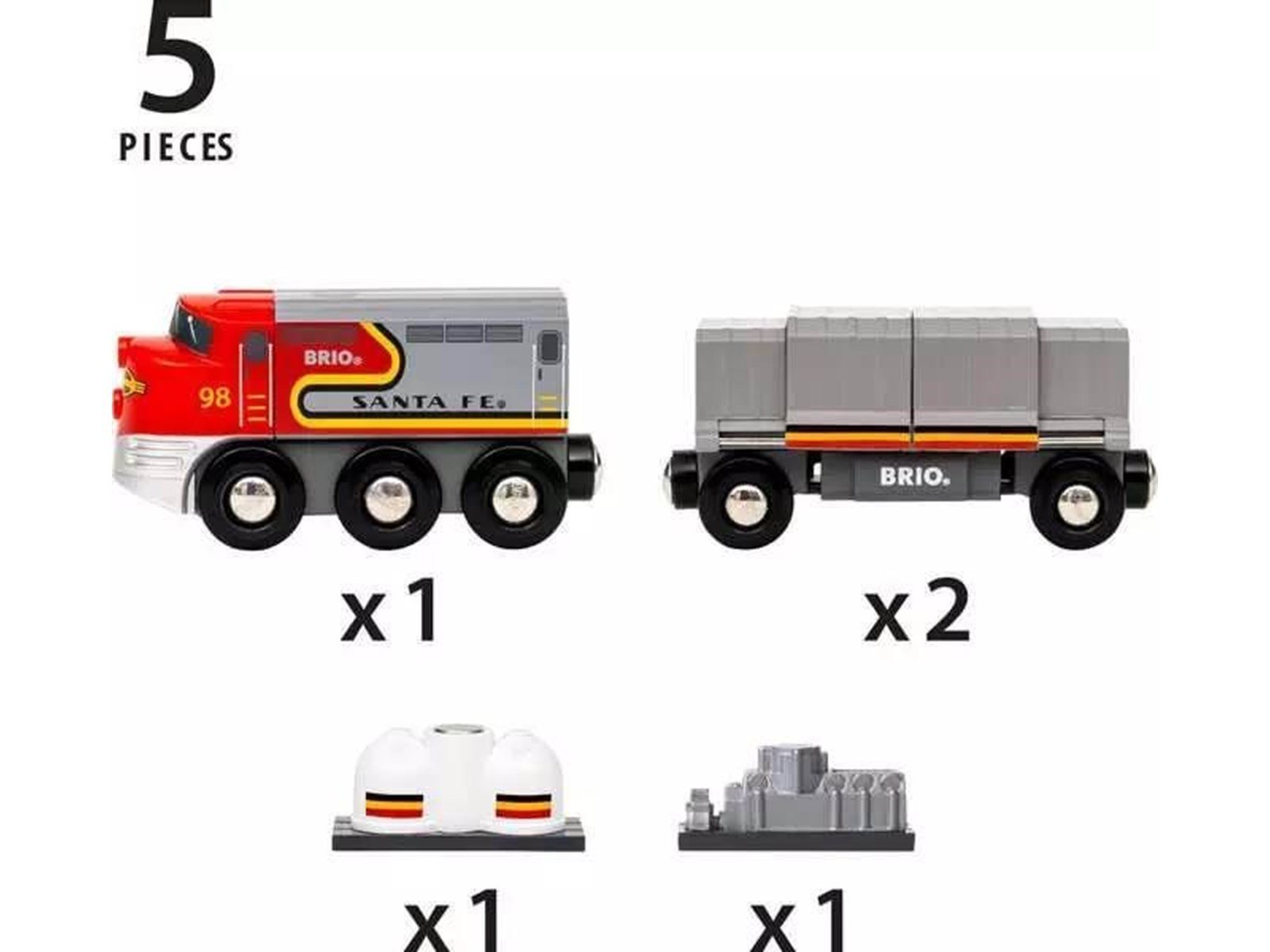 Brio 36089 Santa Fe Train (Trains of the World)