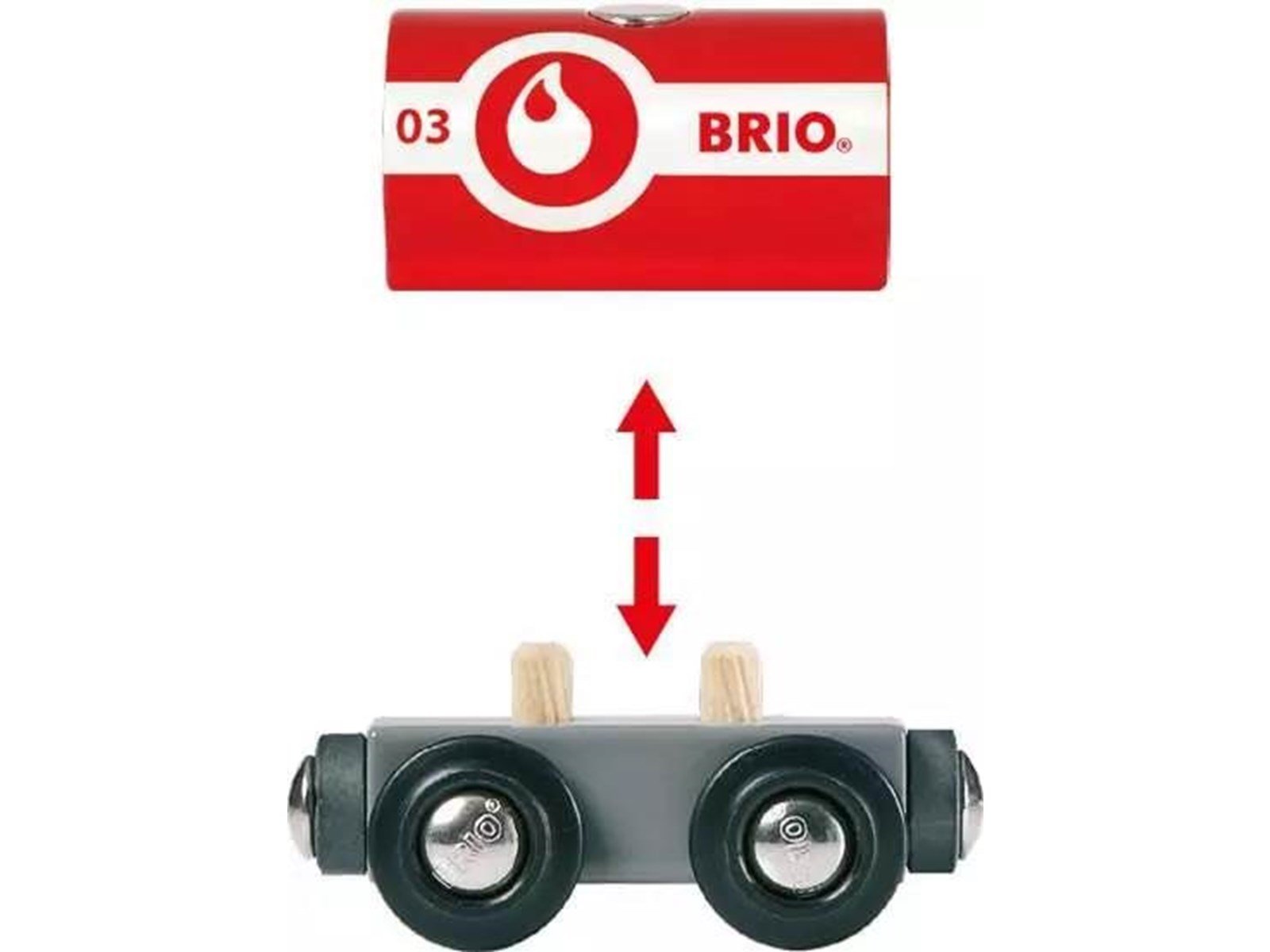 Brio Feuerwehr-Löschzug