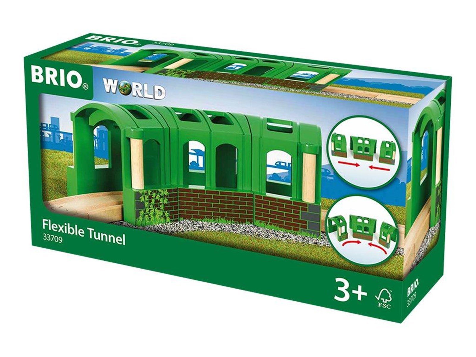 Brio Flexibler Tunnel