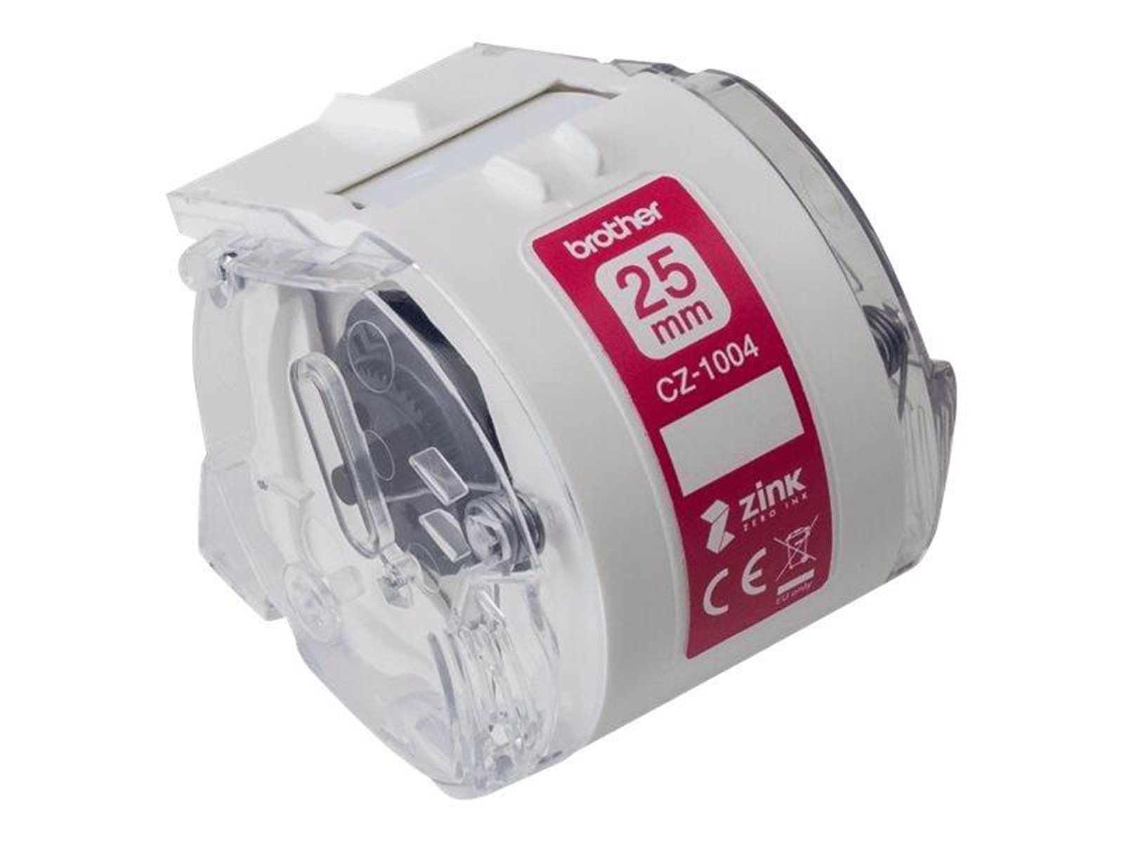 Brother CZ-1004 - continuous labels - 1 roll(s) - Roll (2.54 cm x 5 m)