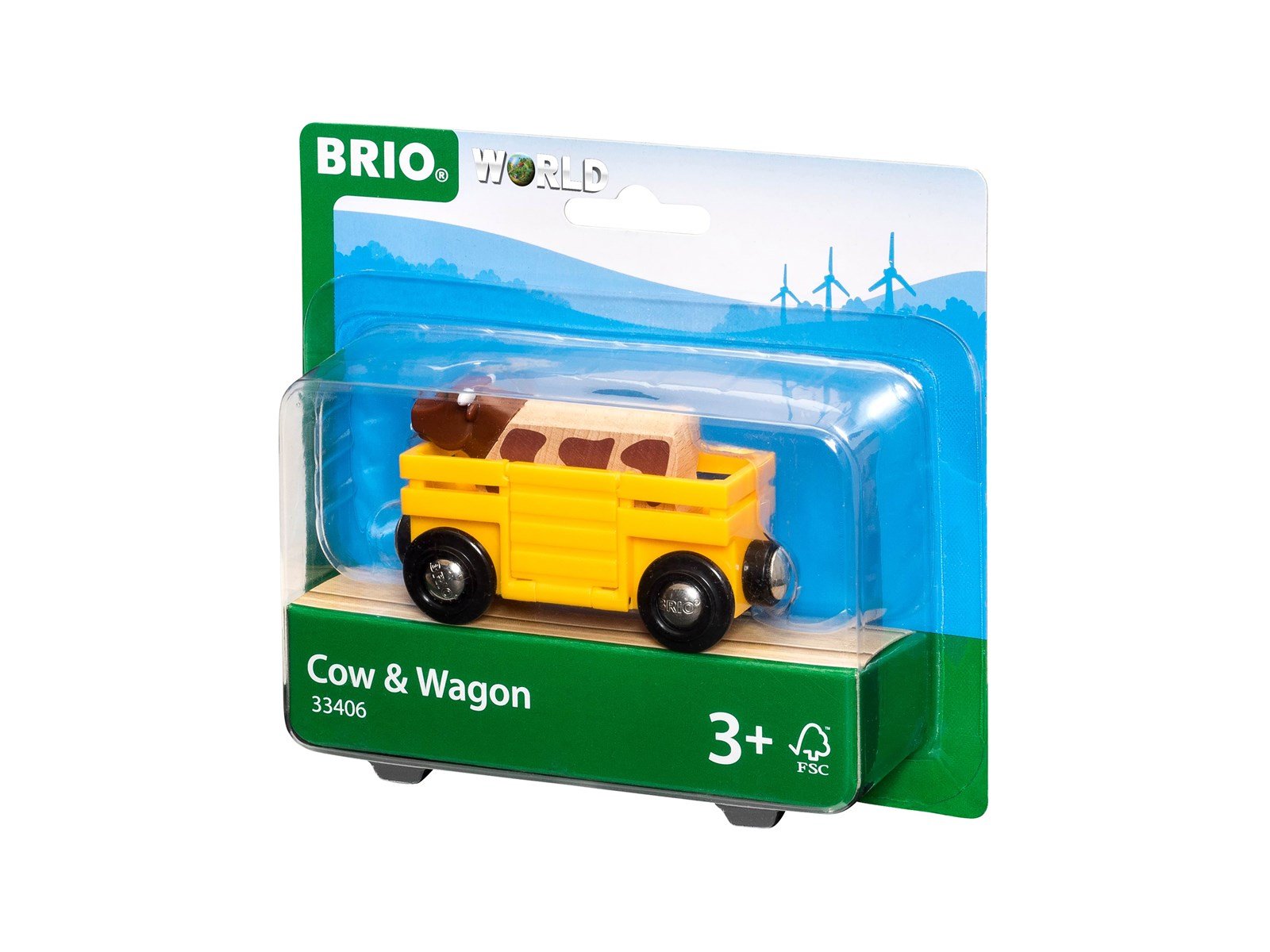 Brio Cow & Wagon