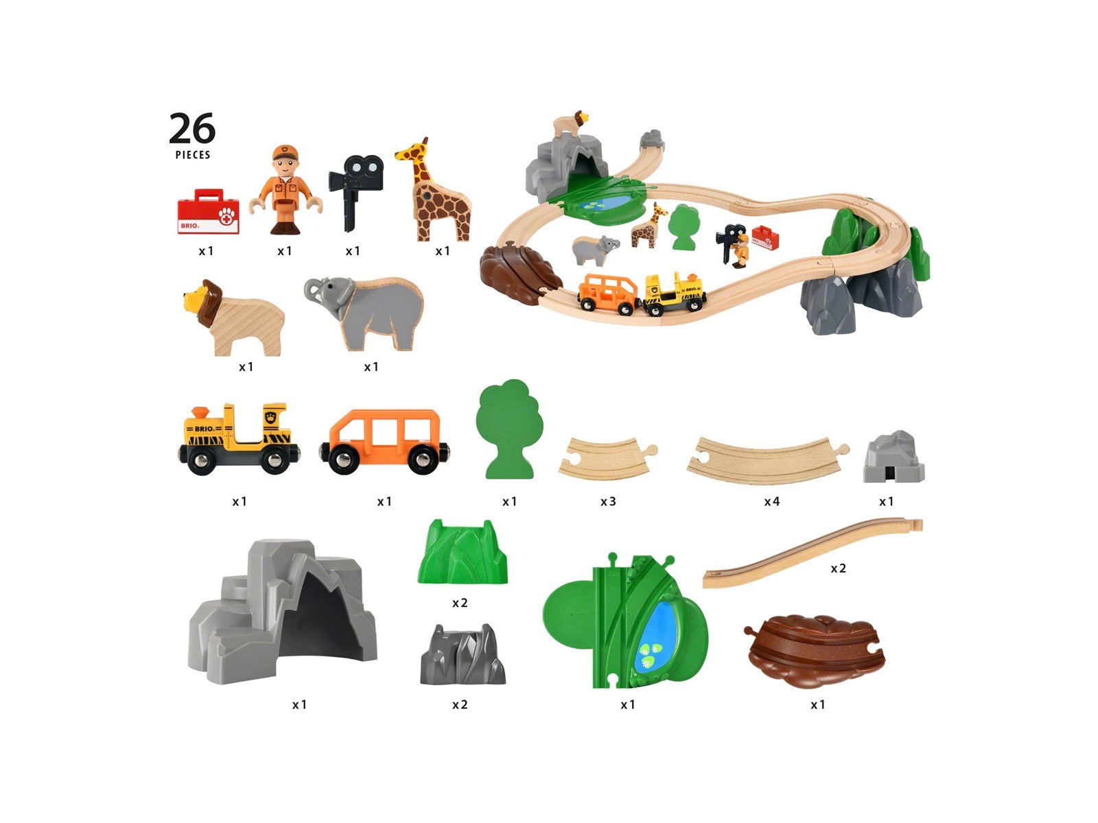 Brio Safari Adventure Set
