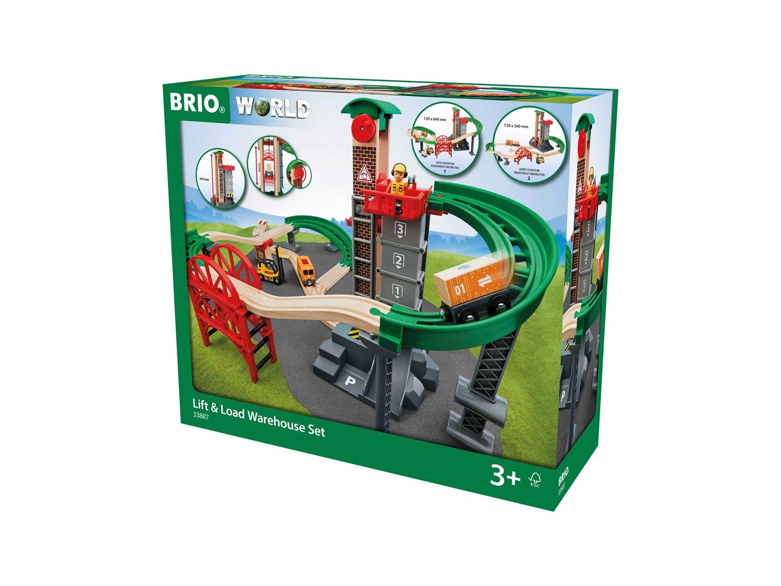 Brio Lift & Load Warehouse Set