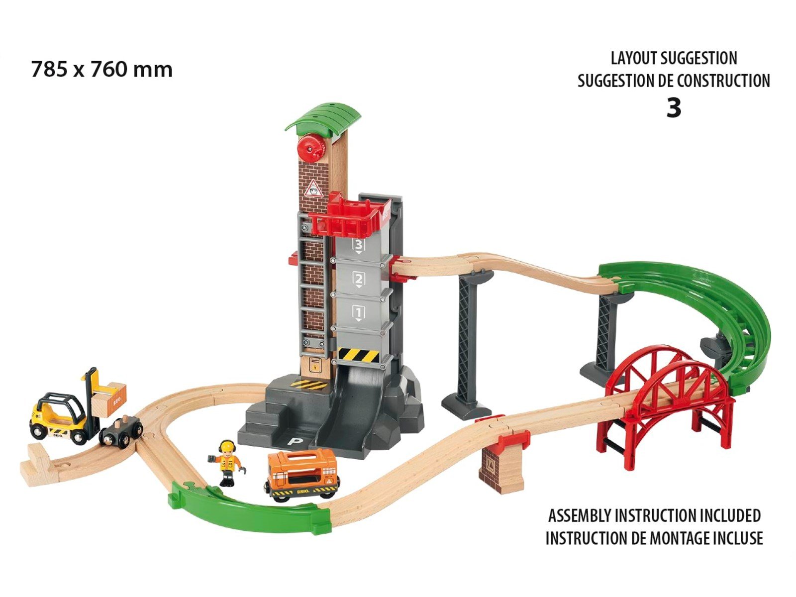 Brio Lift & Load Warehouse Set