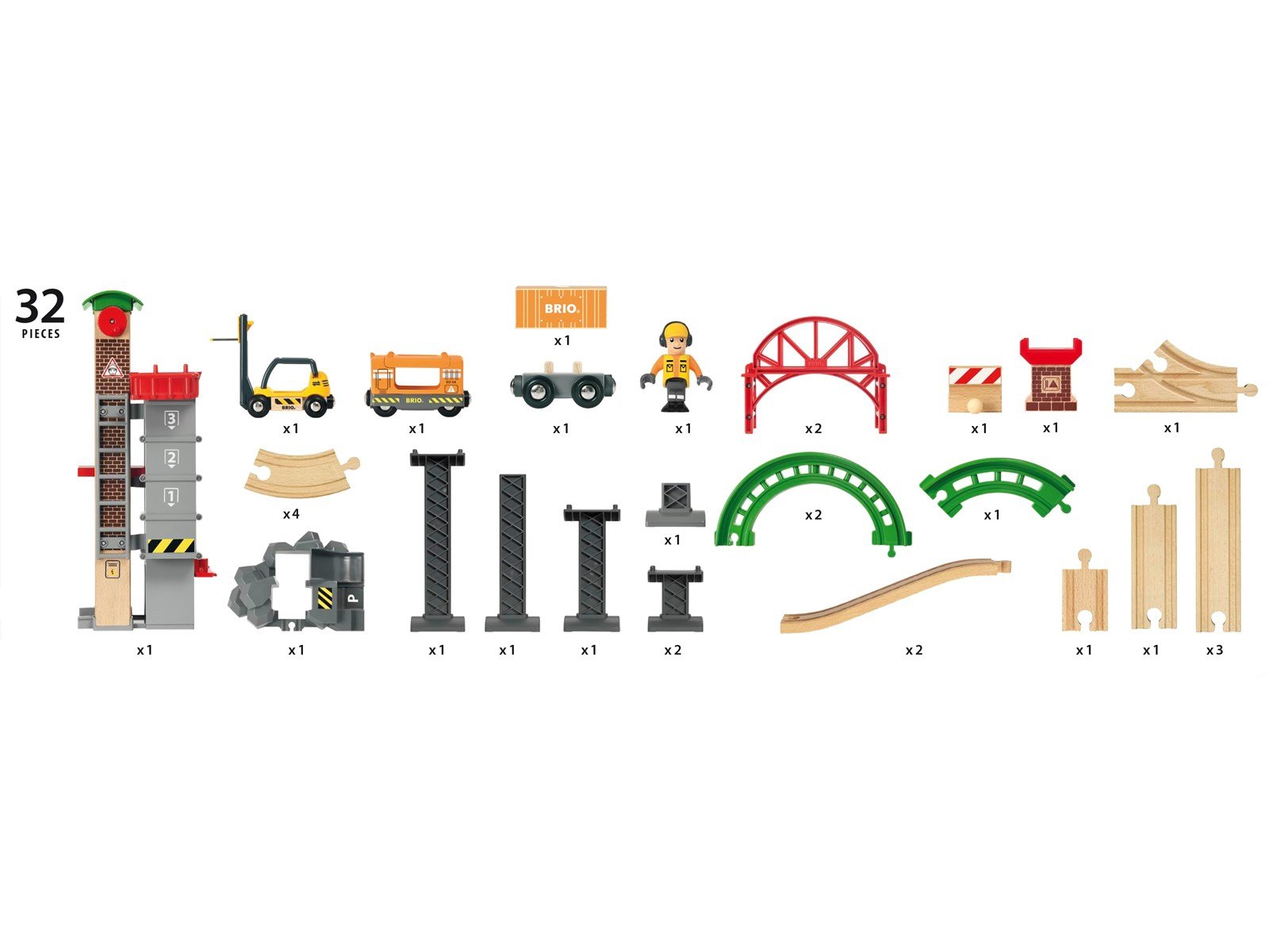 Brio Lift & Load Warehouse Set