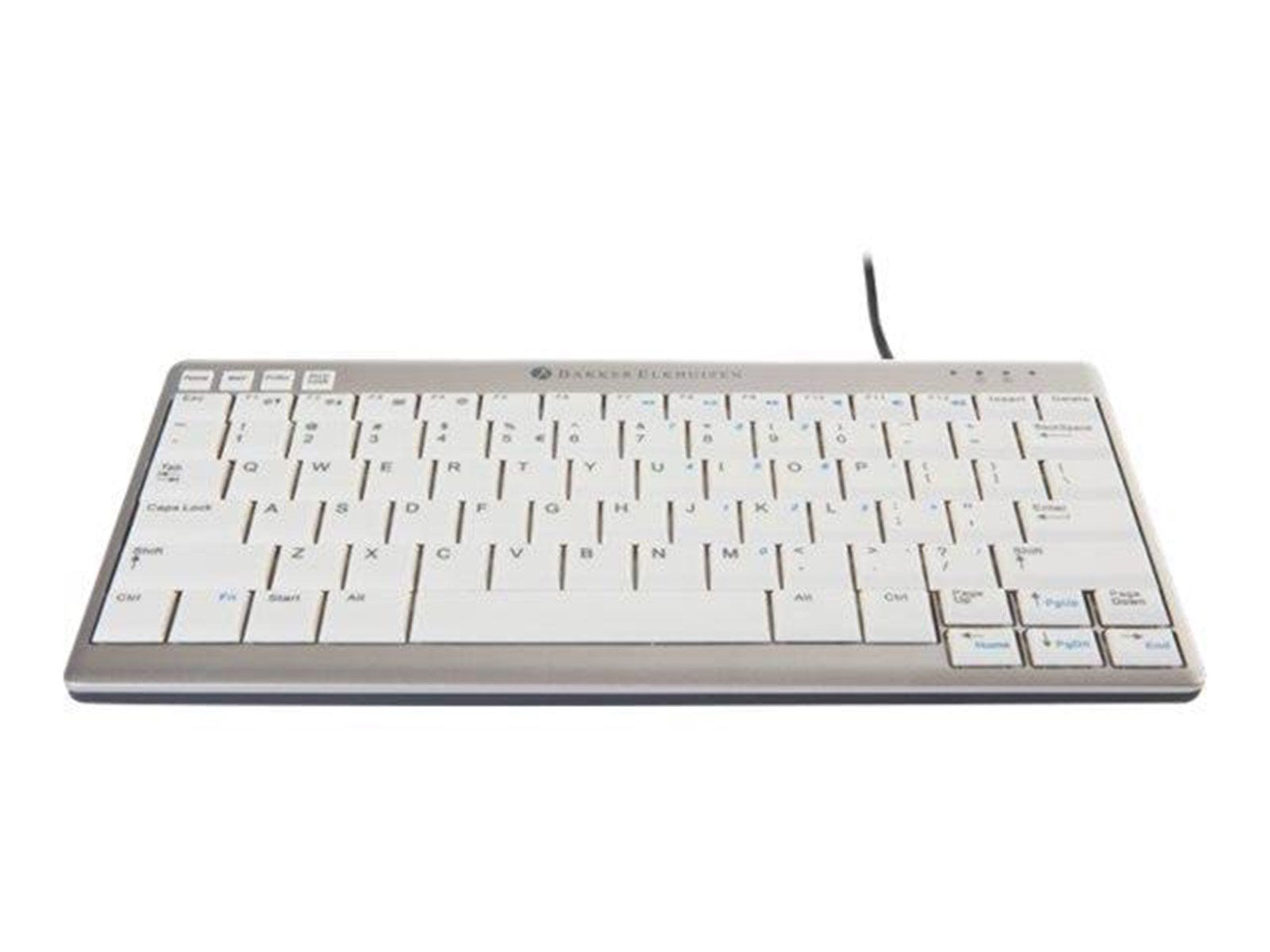 Bakker Elkhuizen UltraBoard 950 - keyboard - US / European - Tastaturen - Englisch - Silber
