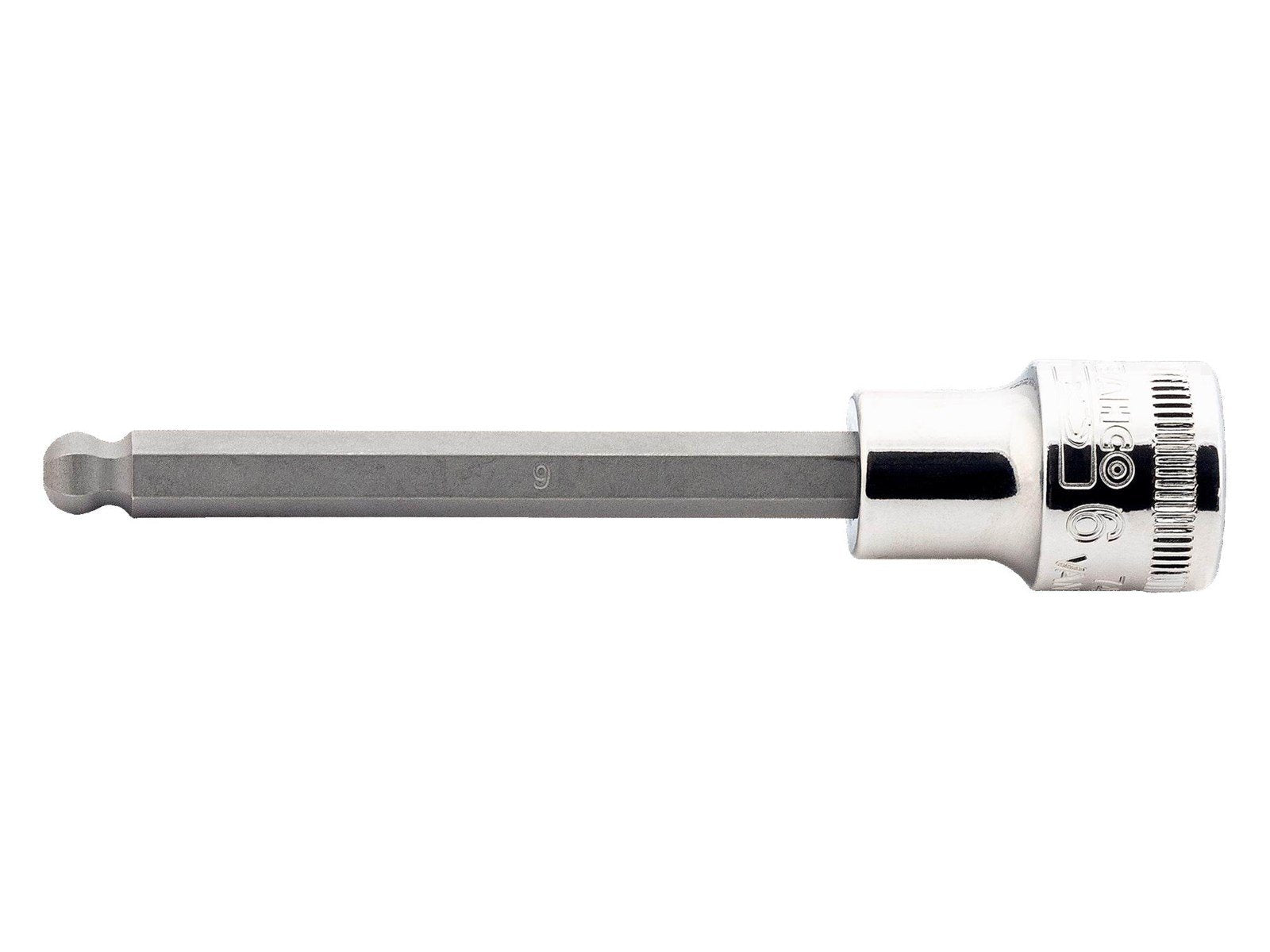 BAHCO socket 3/8 ball hex 6x95.5mm