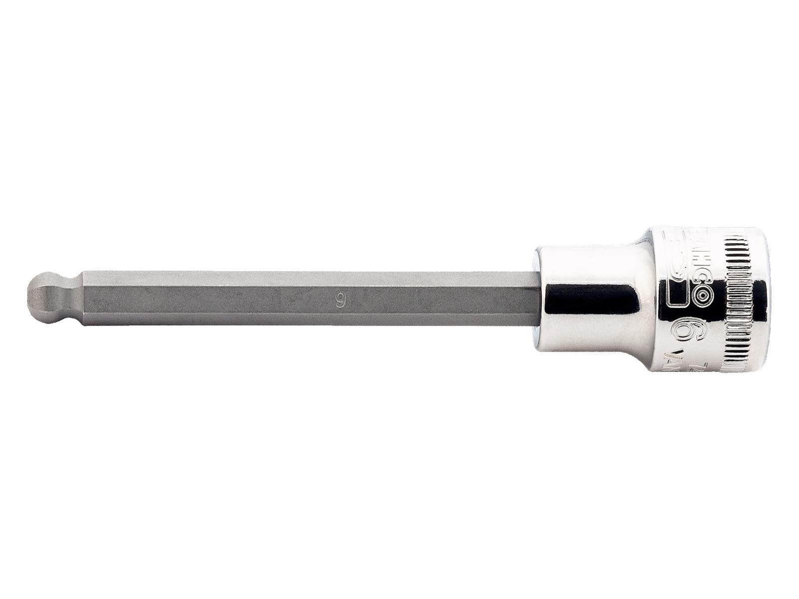 BAHCO socket 3/8 ball hex 6x95.5mm
