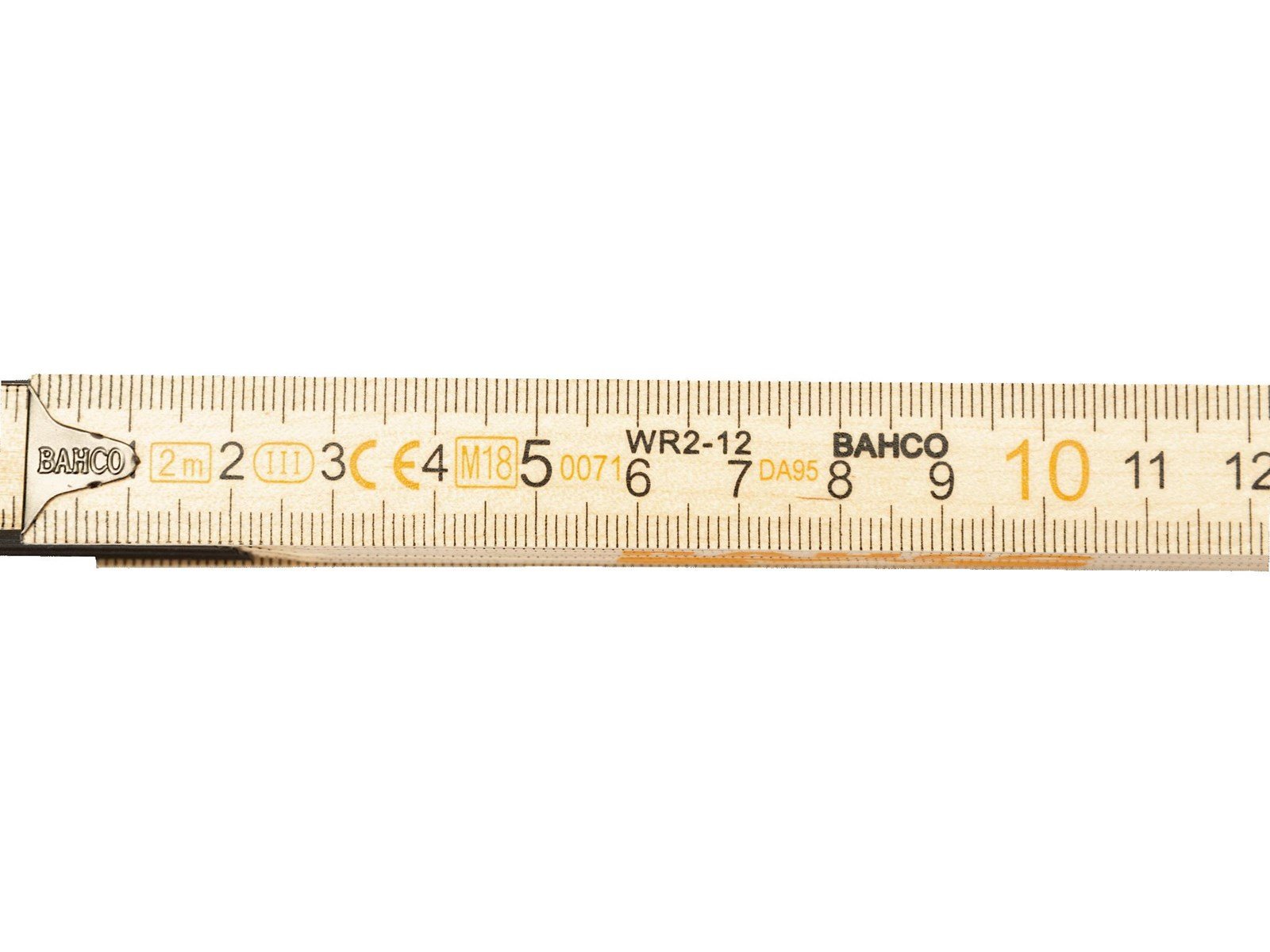 BAHCO Wooden rule 2m 12 section