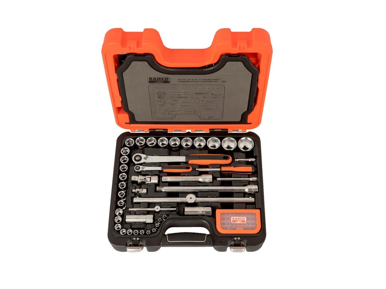 BAHCO socket set 1/4