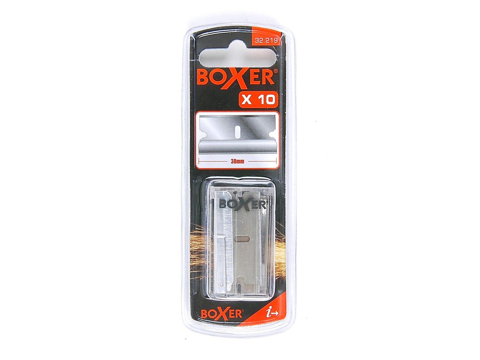Boxer Blade for glass scraper -10 pcs.