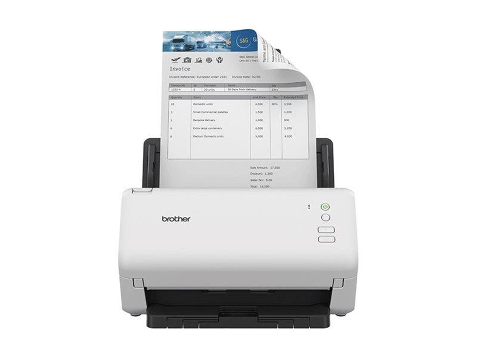 Brother ADS-4100 - document scanner - desktop - USB 3.0 USB 2.0 (Host)