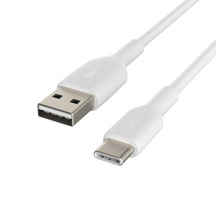 Belkin BoostCharge 15 cm USB-C/USB-A Kabel, weiß