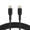 Belkin BoostCharge 2 m USB-C/USB-C Kabel, schwarz Belkin BoostCharge 2 m USB-C/USB-C Kabel, schwarz