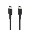 Belkin BoostCharge 2 m USB-C/USB-C Kabel, schwarz Belkin BoostCharge 2 m USB-C/USB-C Kabel, schwarz