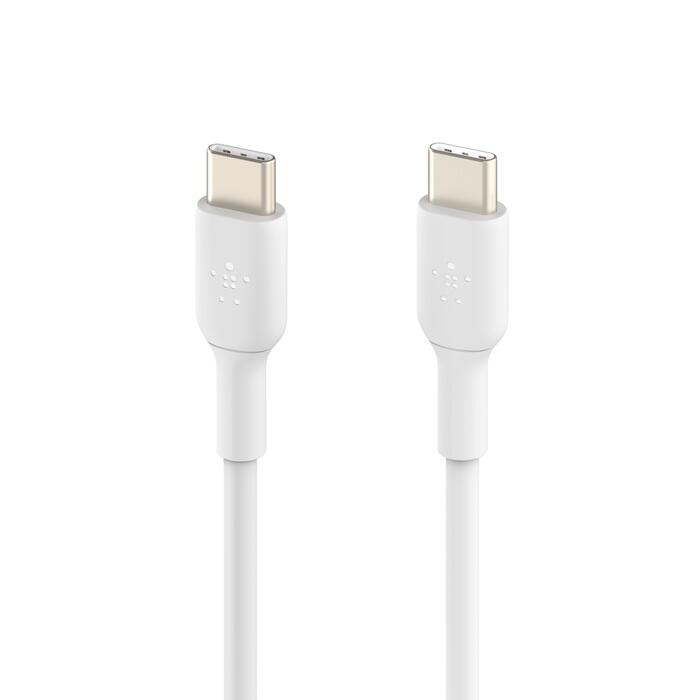 Belkin BoostCharge 2 m USB-C/USB-C Kabel, weiß