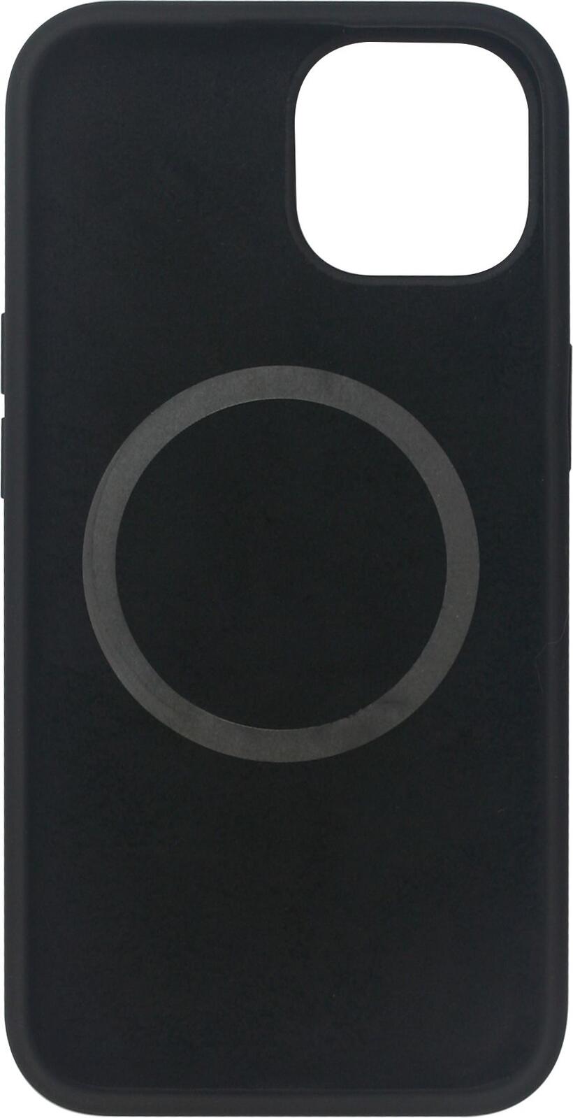 eSTUFF iPhone 14 INFINITE ROME Magnetic Silicone Cover - Black