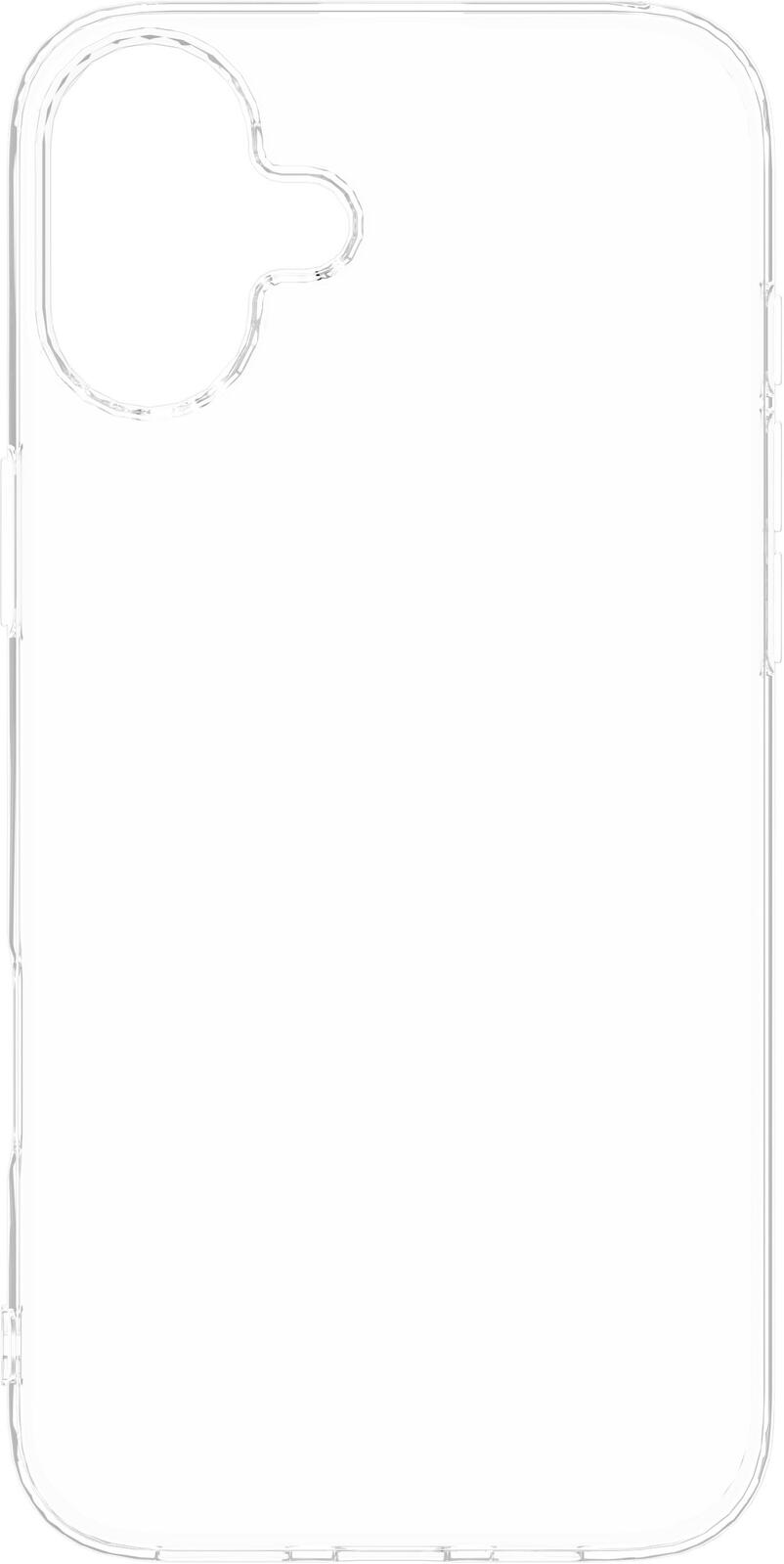 eSTUFF iPhone 16 Plus INFINITE VIENNA TPU Cover - Transparent