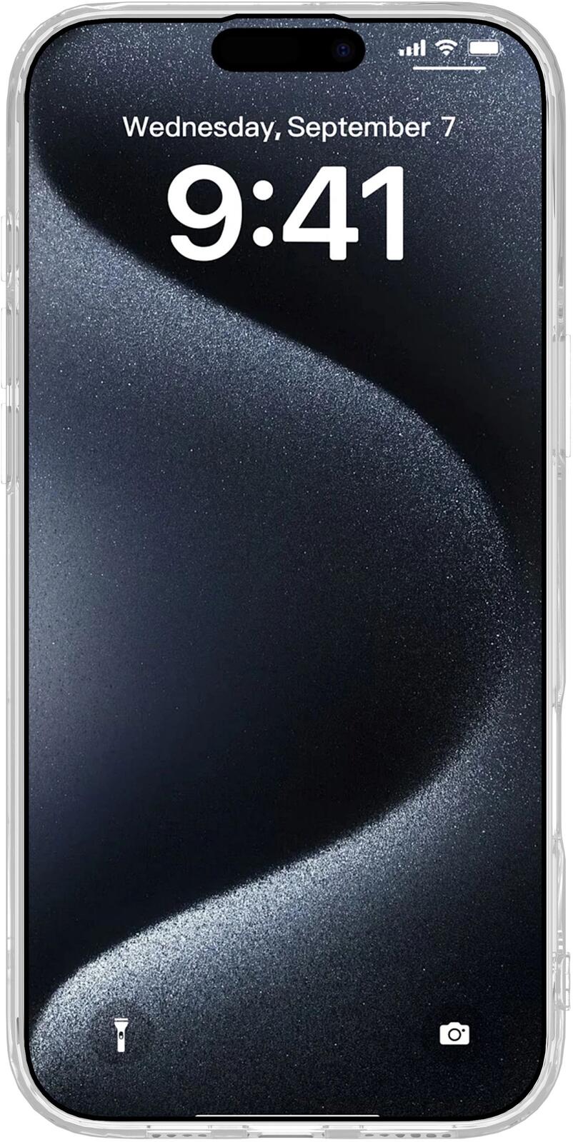 eSTUFF iPhone 16 Plus INFINITE VIENNA TPU Cover - Transparent